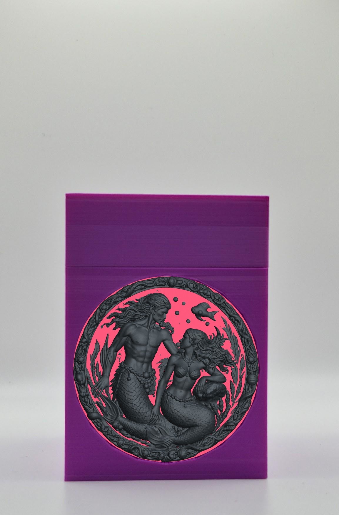 Merfolk Card Box — Purple