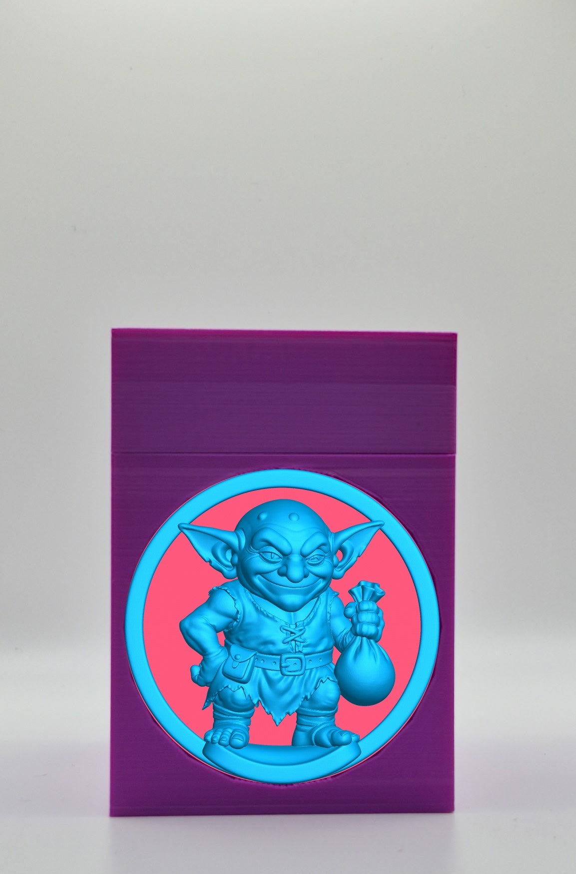 Greedy Goblin Card Box — Purple