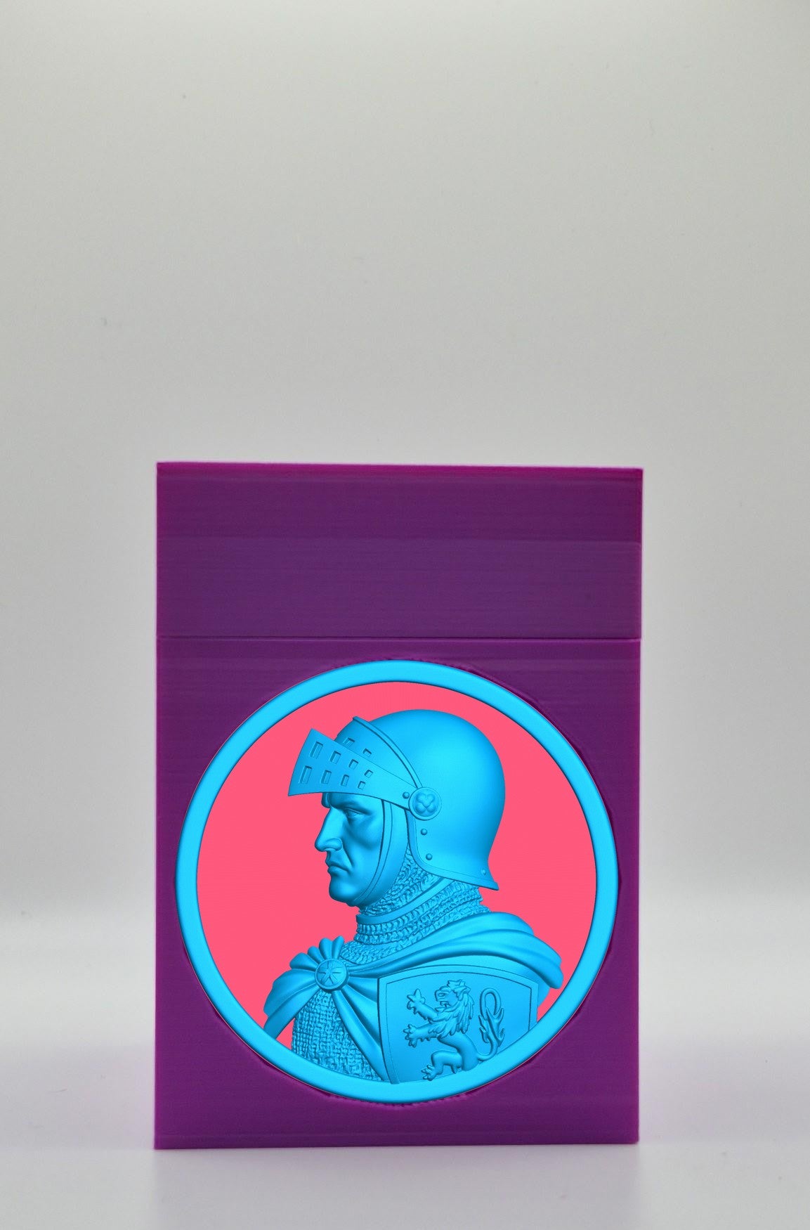 Knight Card Box — Purple