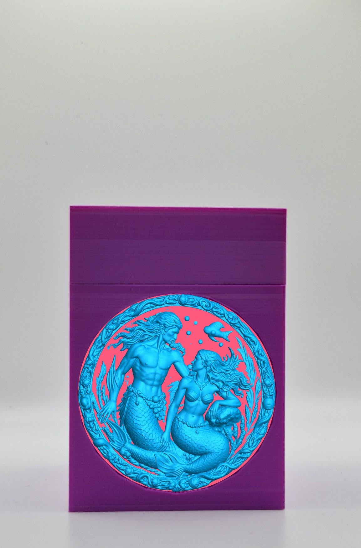 Merfolk Card Box — Purple