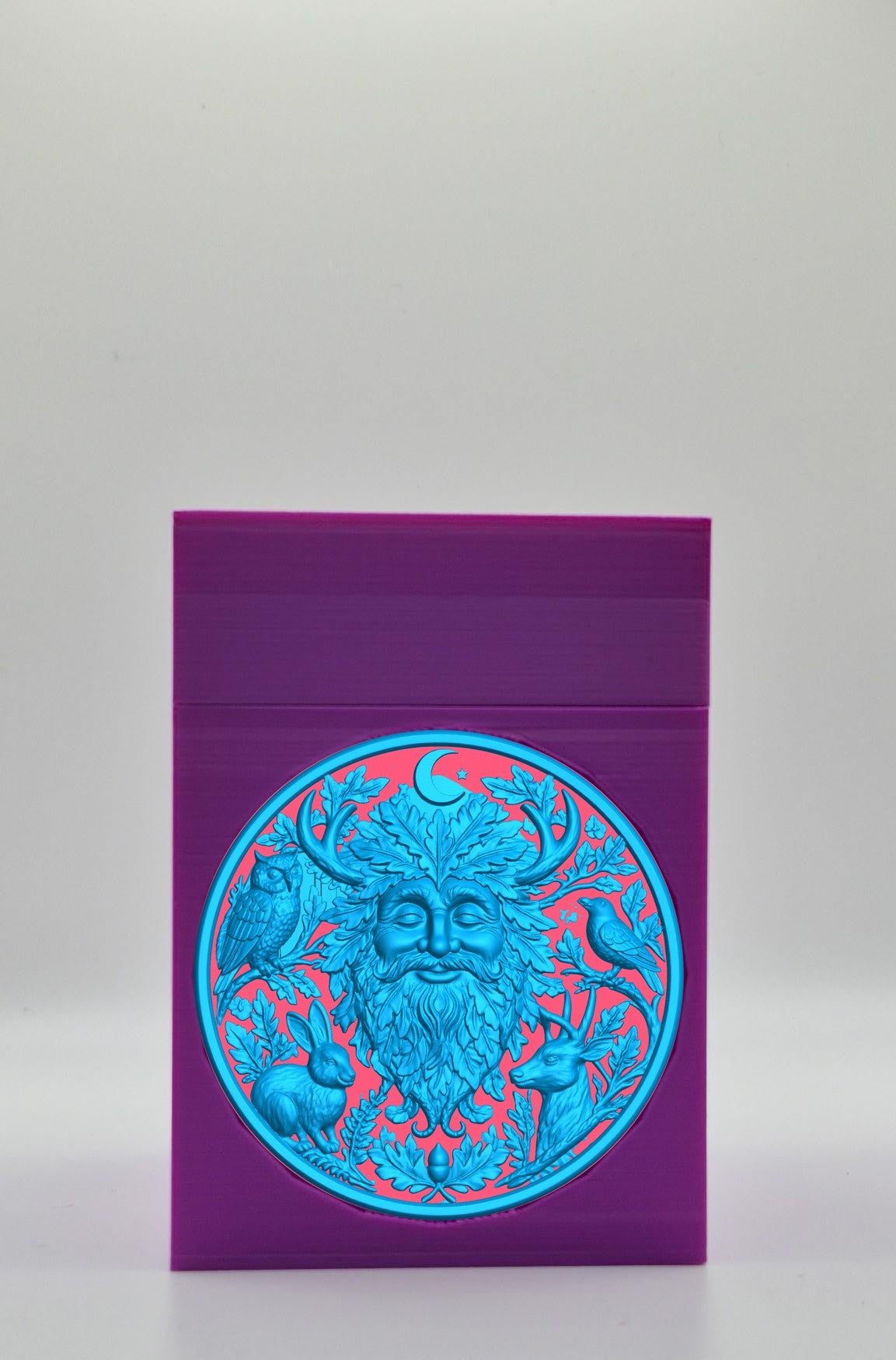 Tree Spirit Card Box — Purple