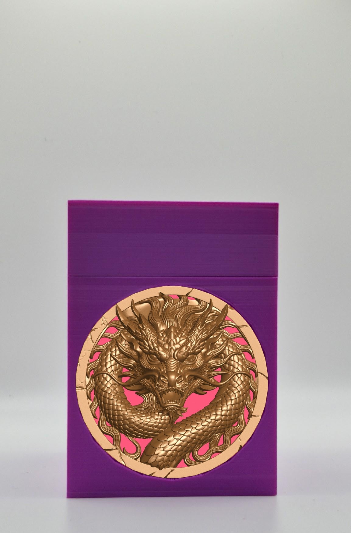 Dragon Card Box — Purple