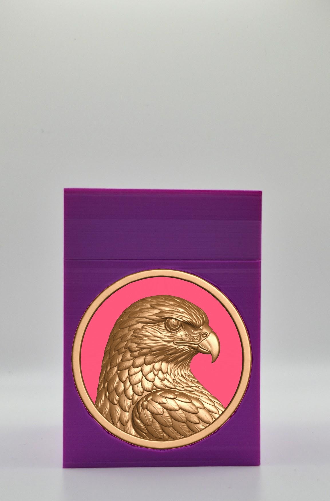 Eagle Card Box — Purple
