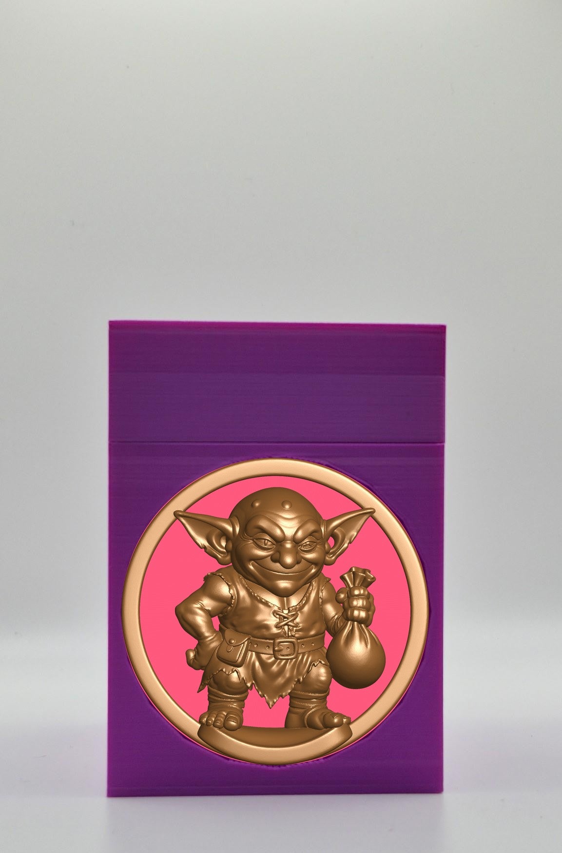 Greedy Goblin Card Box — Purple