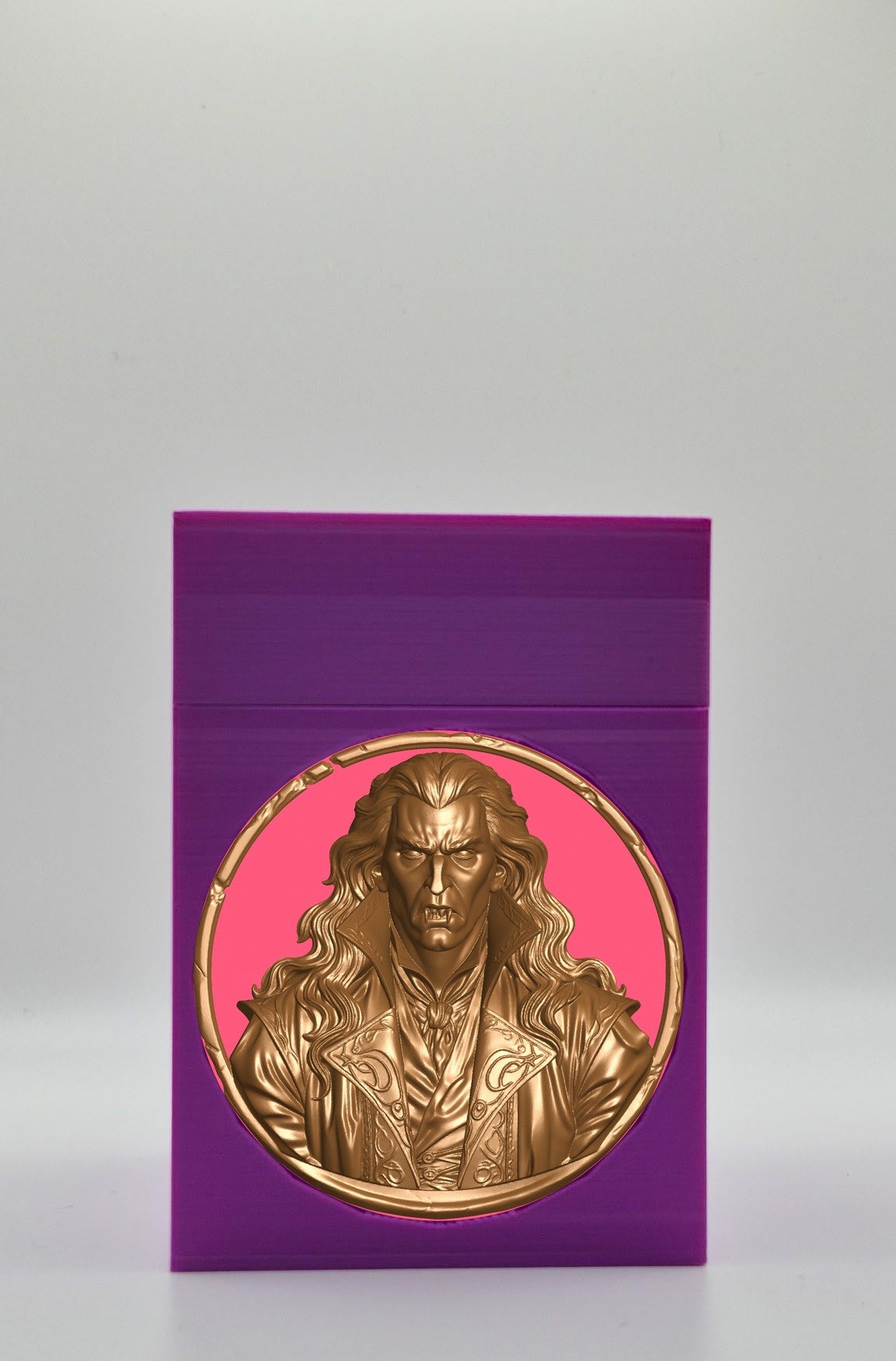 Gothic Vampire Card Box — Purple