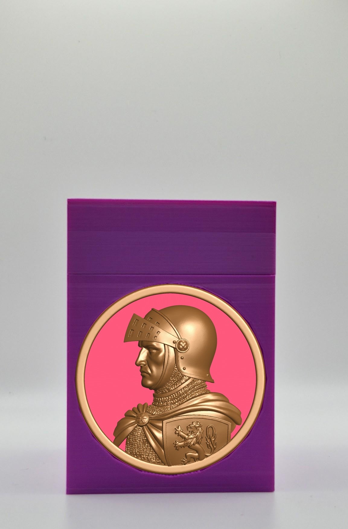 Knight Card Box — Purple