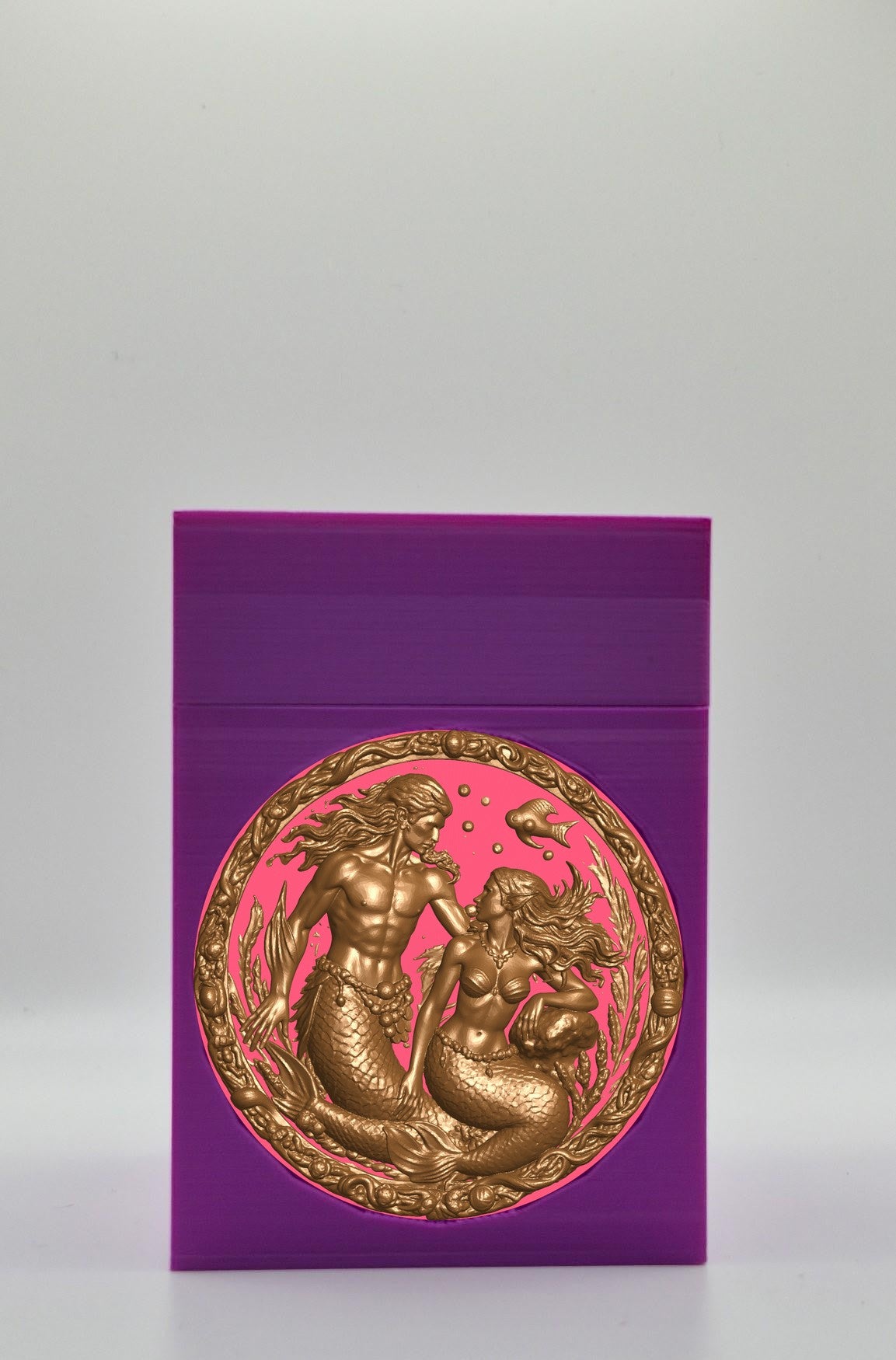 Merfolk Card Box — Purple