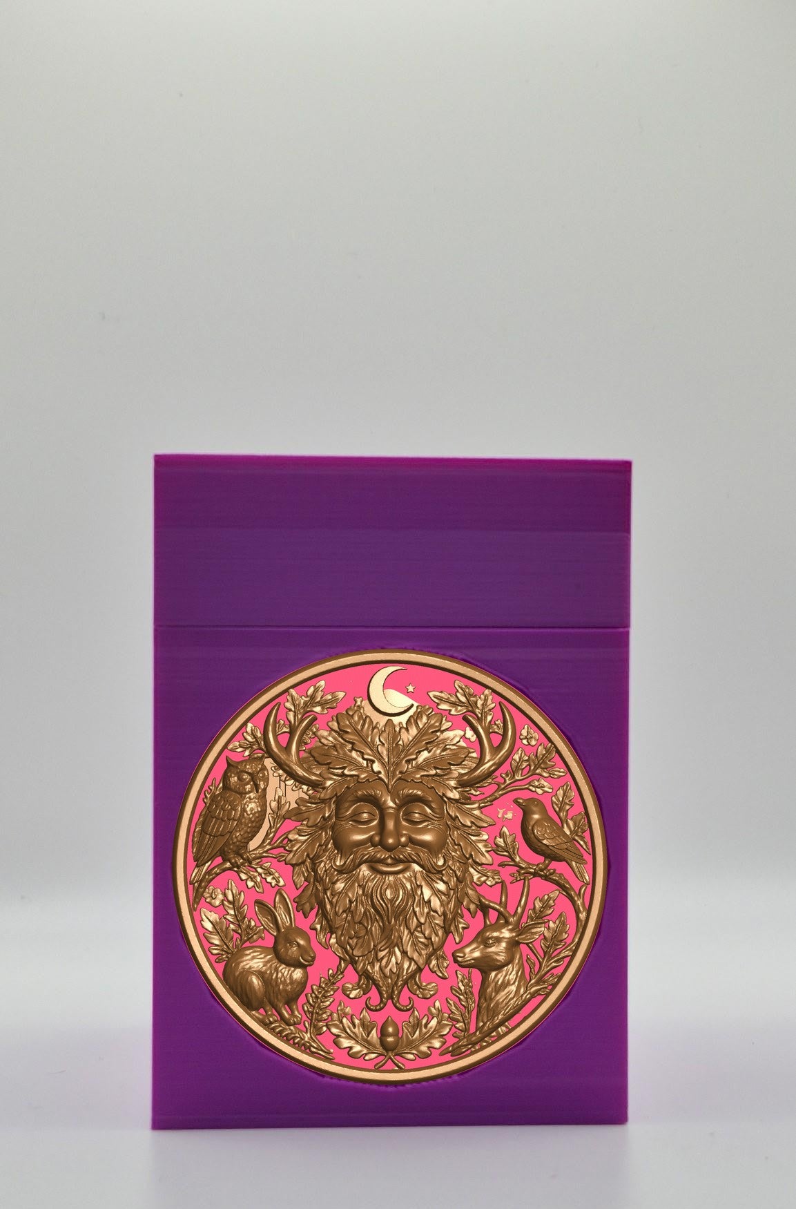 Tree Spirit Card Box — Purple