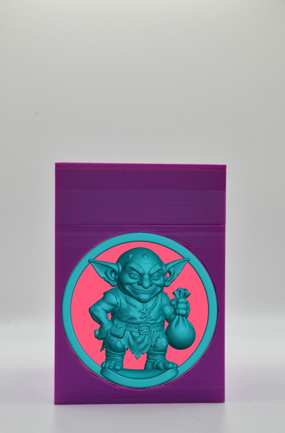 Greedy Goblin Card Box — Purple