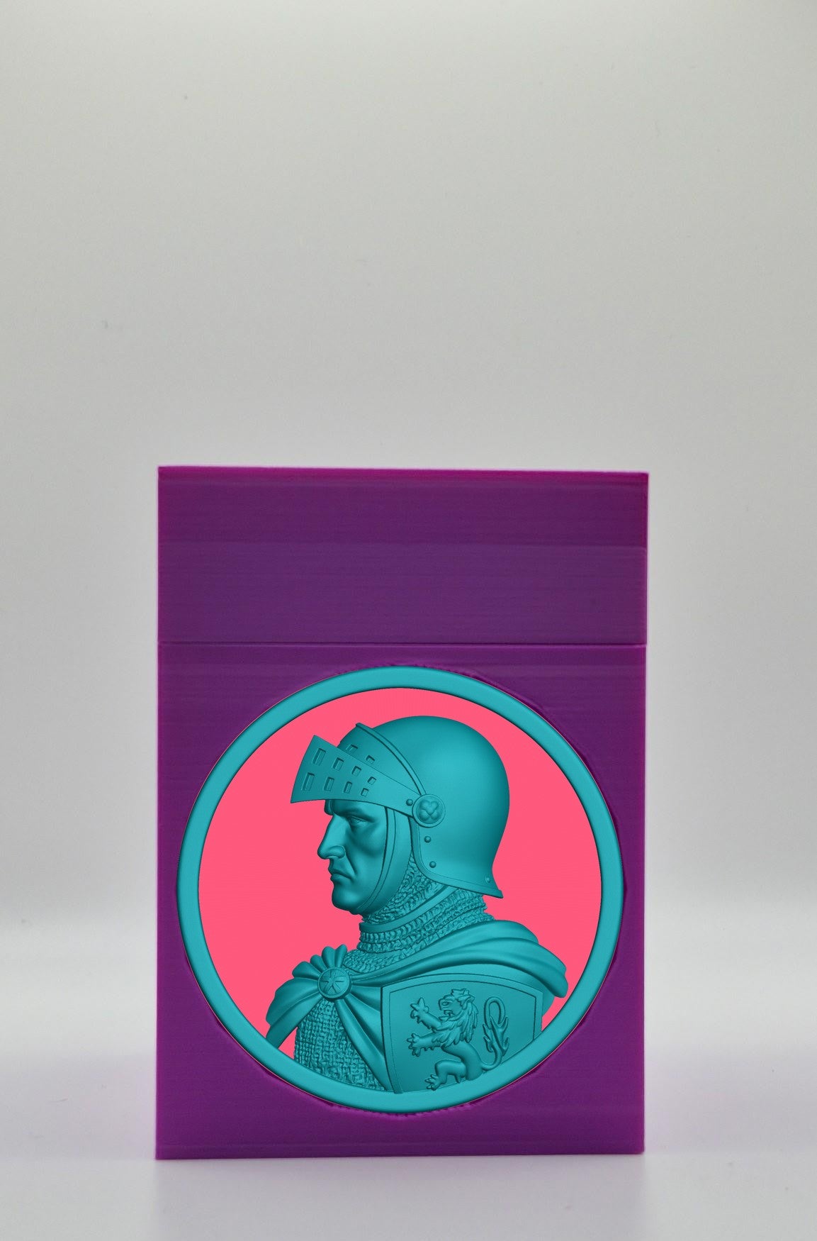 Knight Card Box — Purple