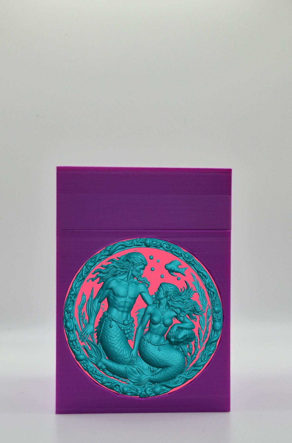 Merfolk Card Box — Purple