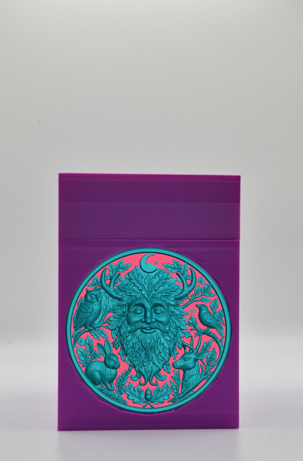 Tree Spirit Card Box — Purple