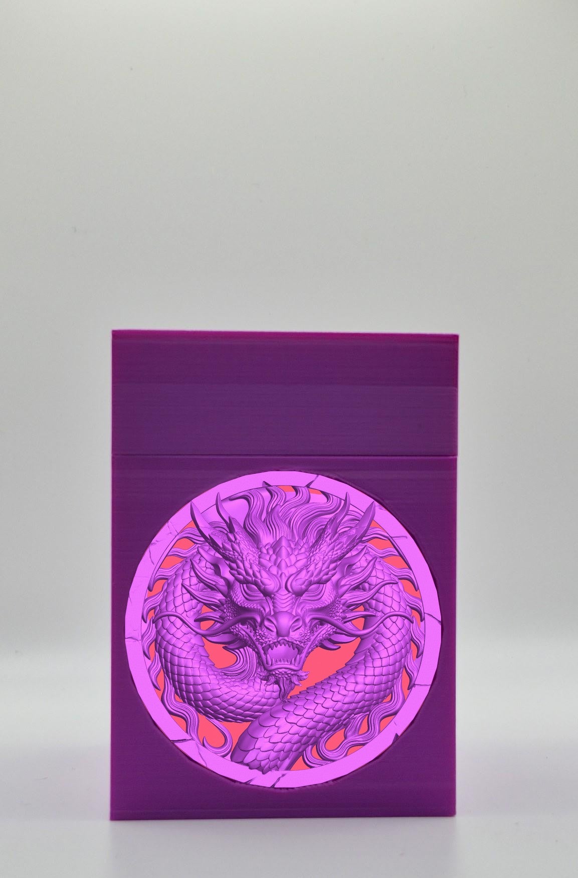 Dragon Card Box — Purple