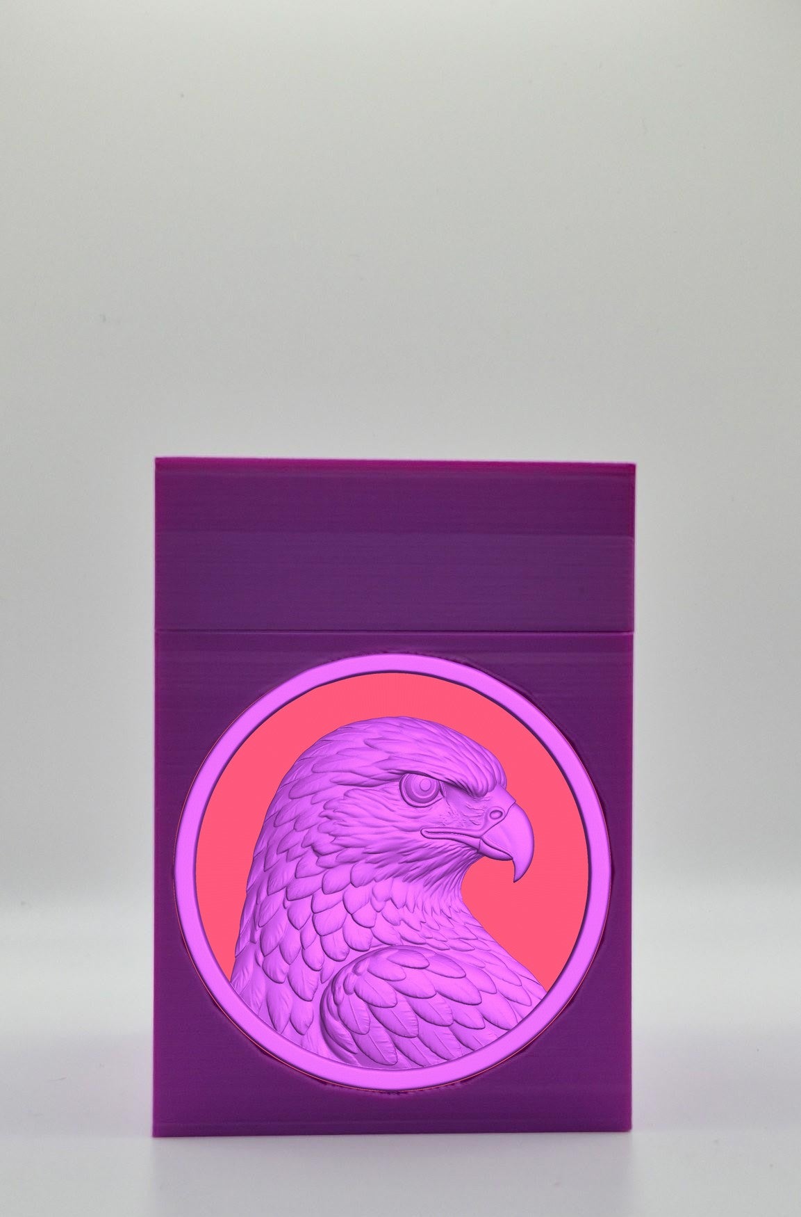 Eagle Card Box — Purple