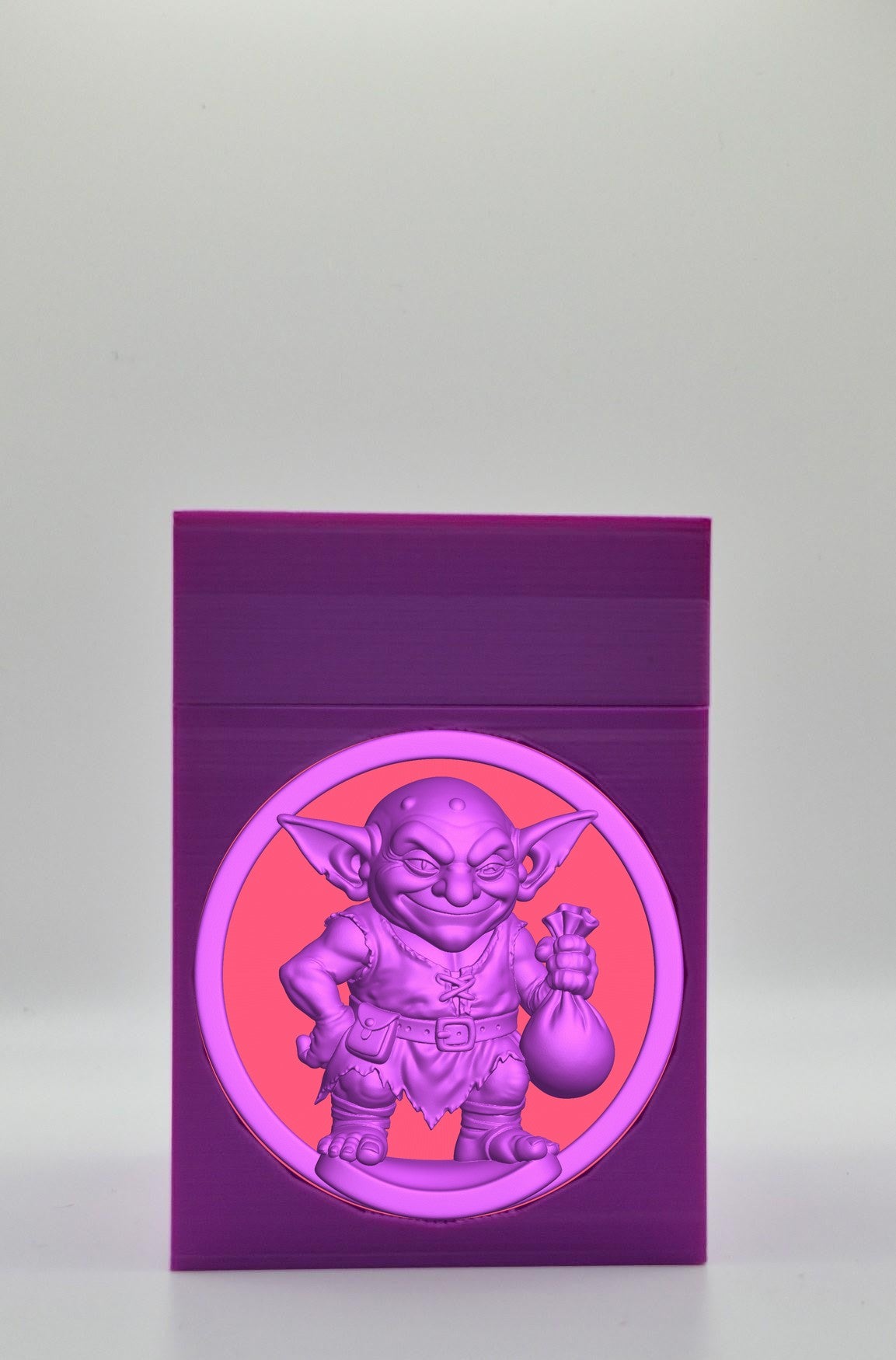 Greedy Goblin Card Box — Purple
