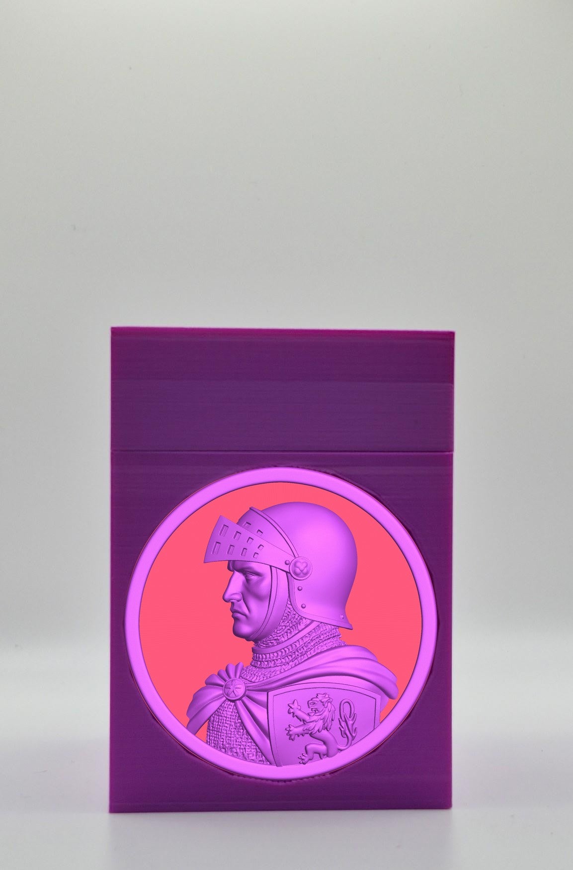 Knight Card Box — Purple