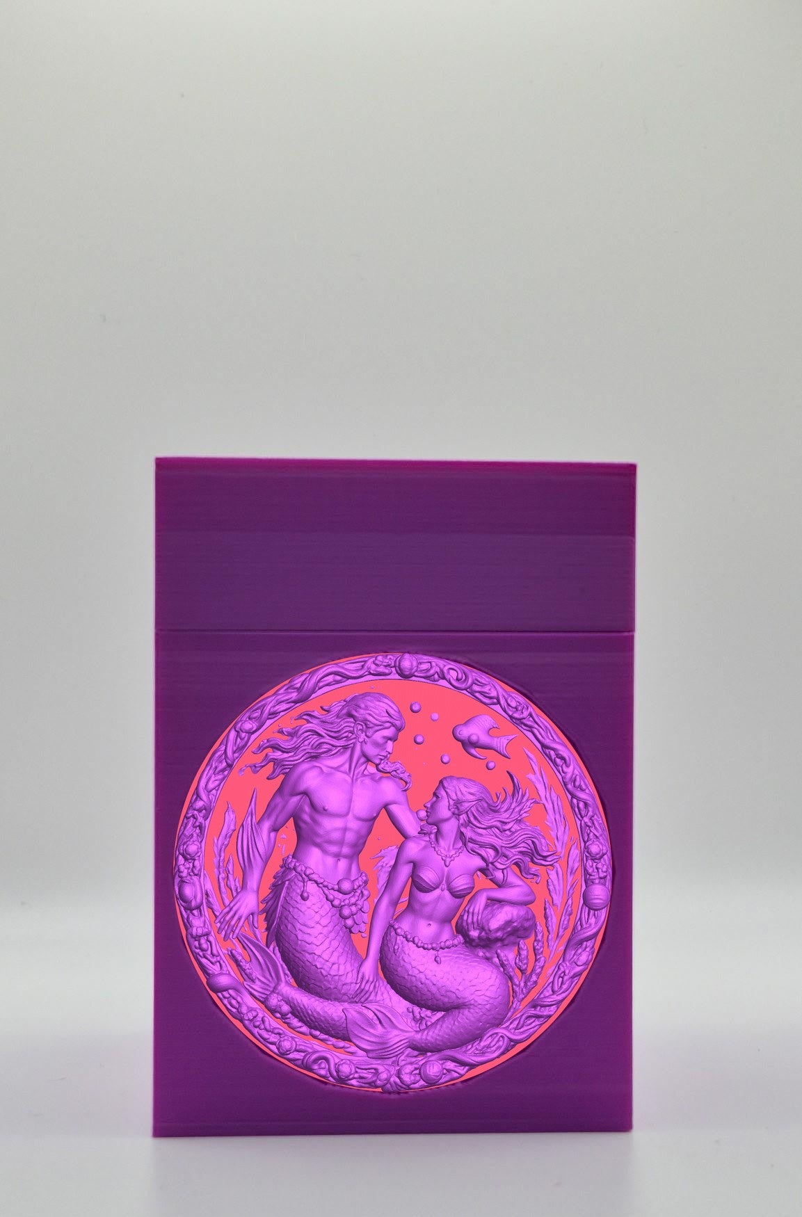 Merfolk Card Box — Purple
