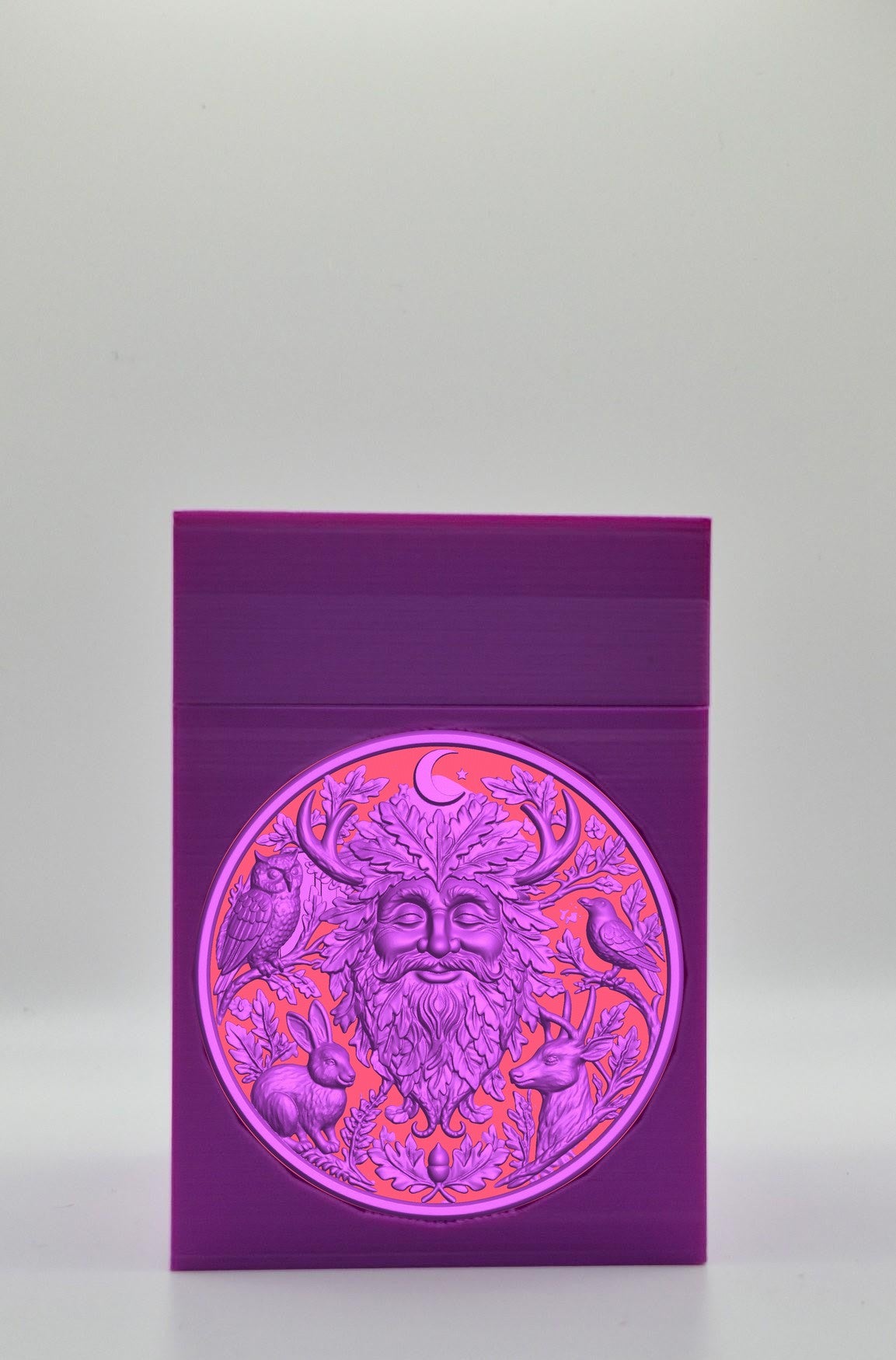 Tree Spirit Card Box — Purple