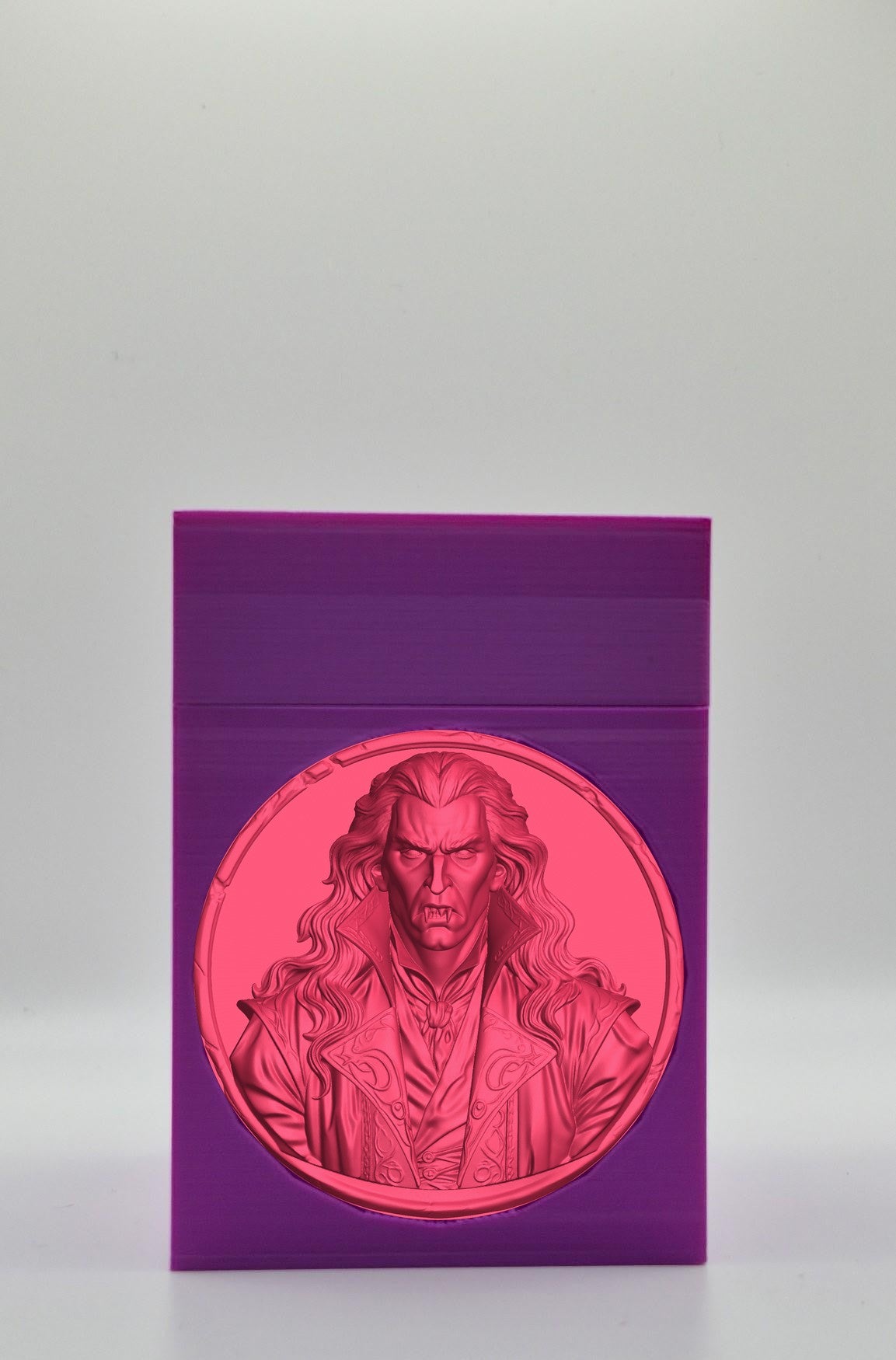Gothic Vampire Card Box — Purple