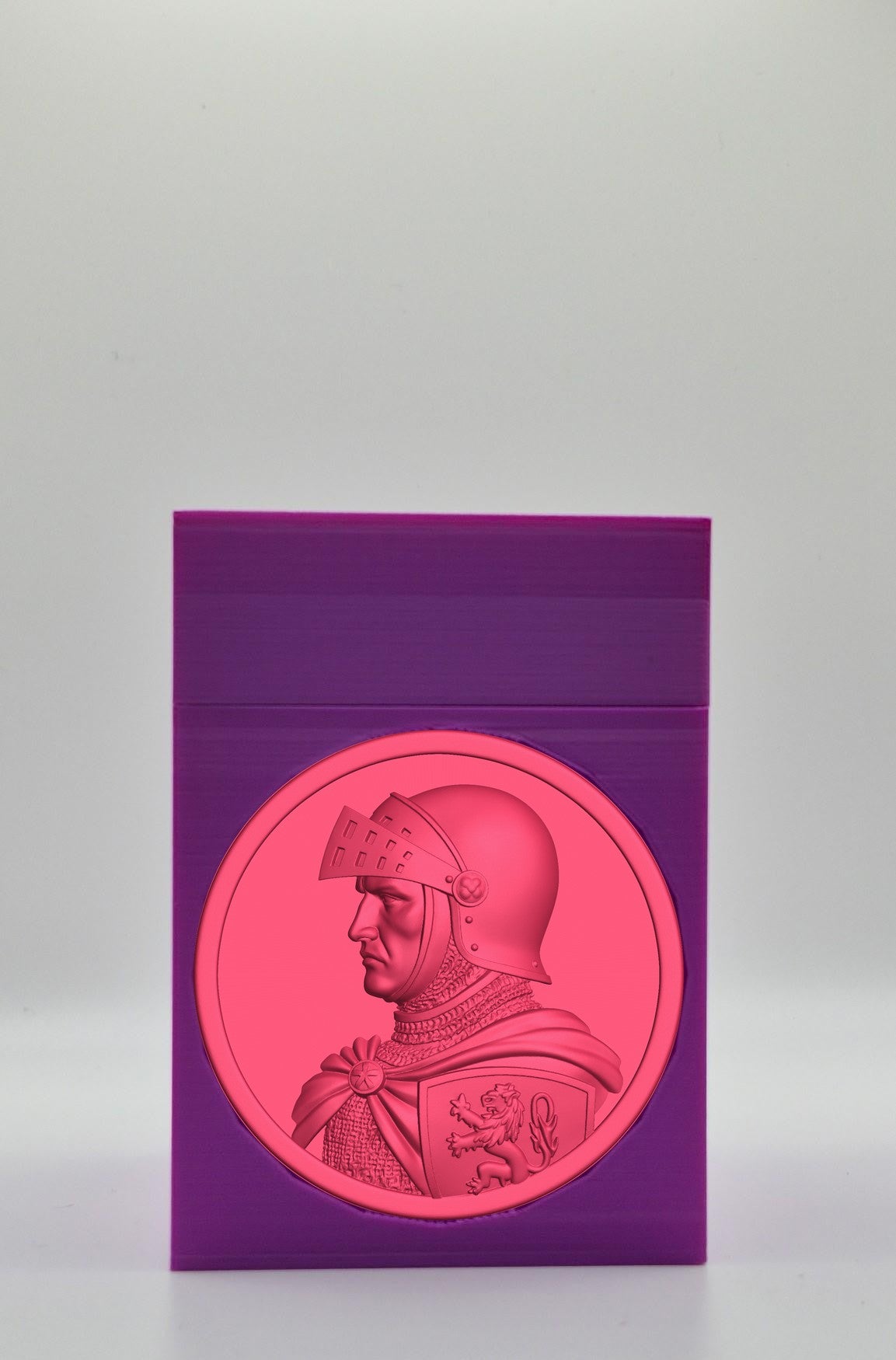 Knight Card Box — Purple