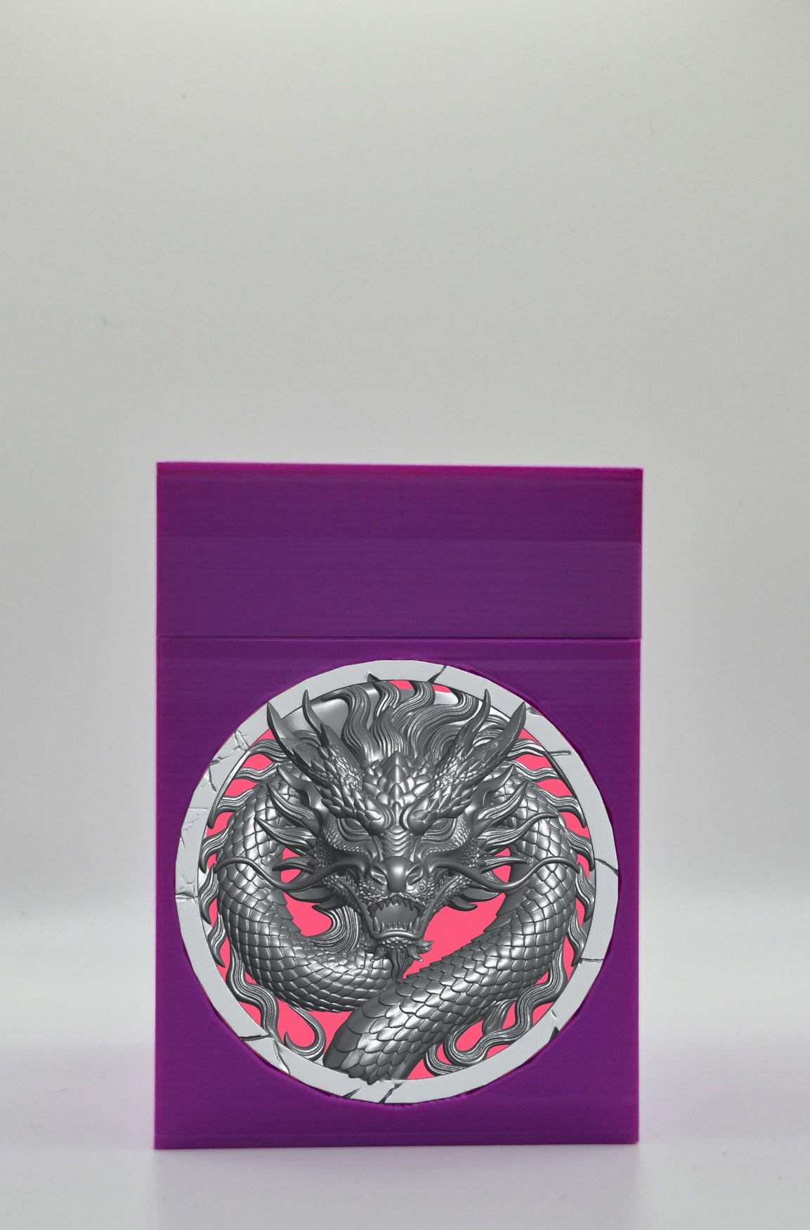 Dragon Card Box — Purple