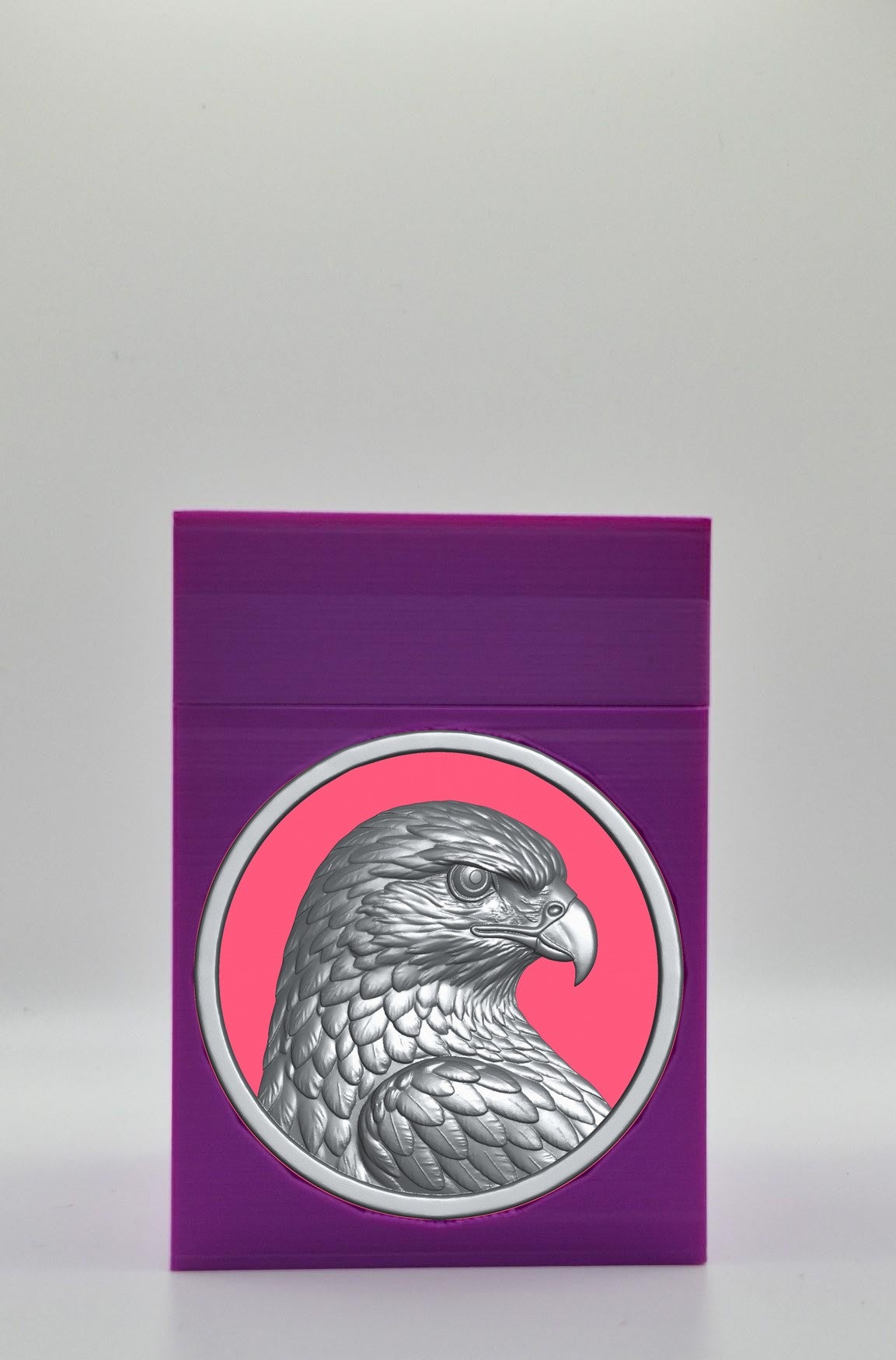 Eagle Card Box — Purple
