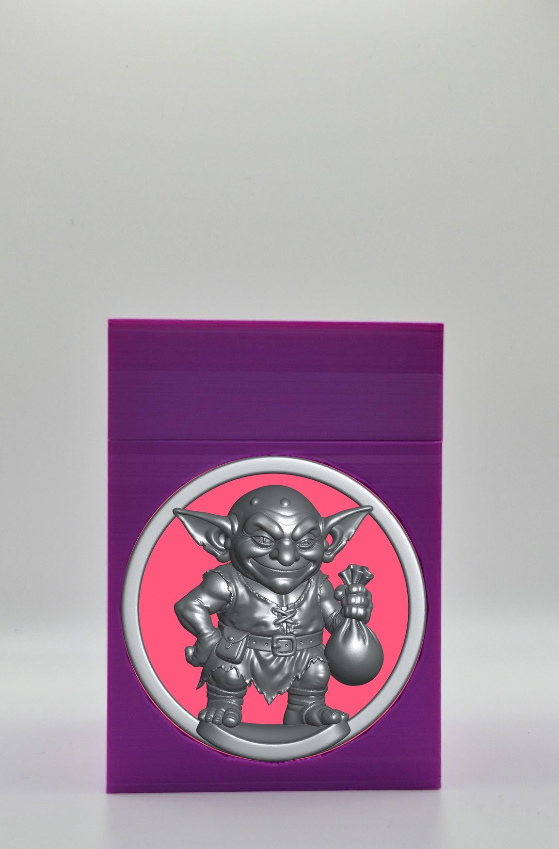 Greedy Goblin Card Box — Purple