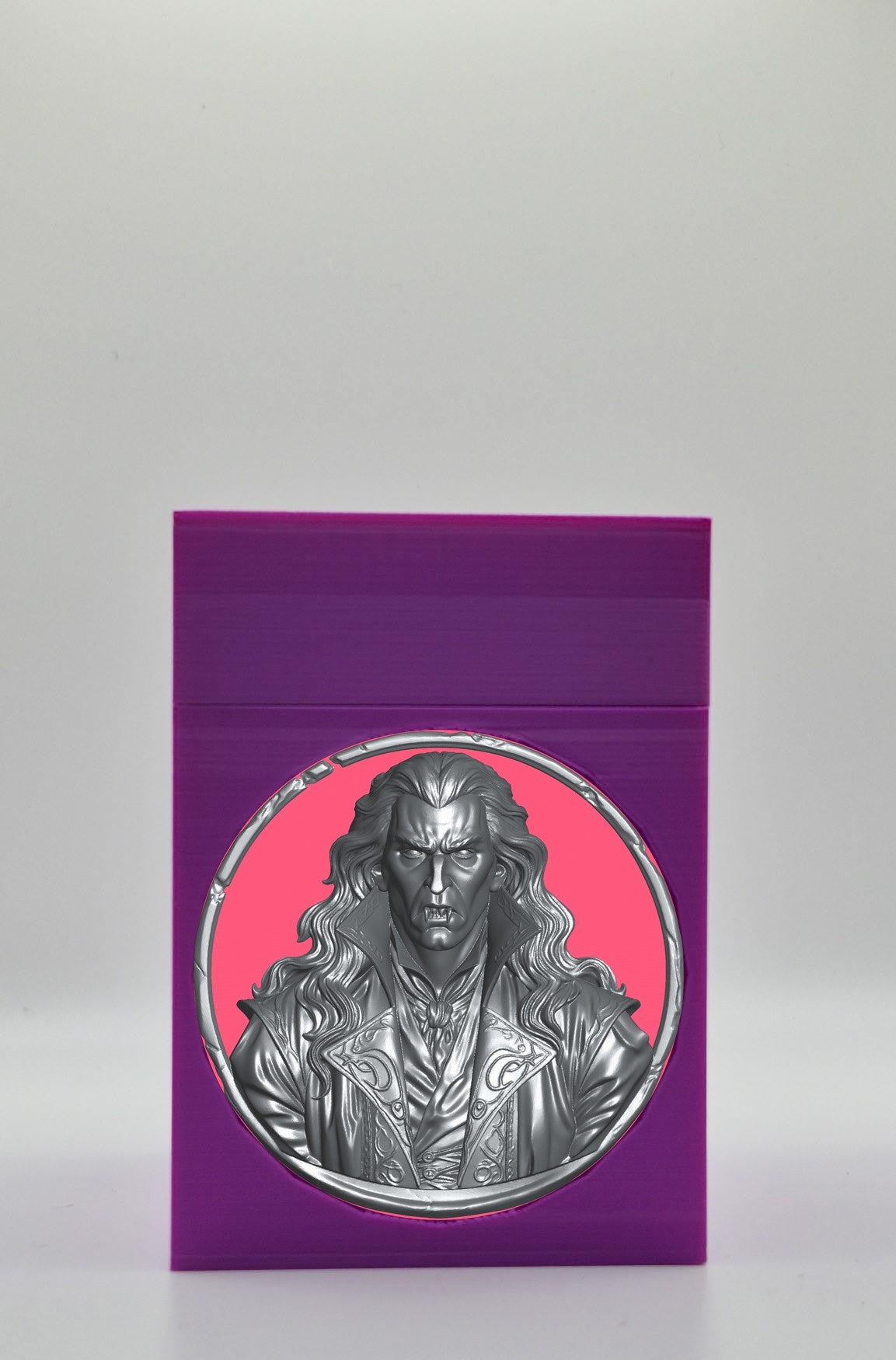 Gothic Vampire Card Box — Purple