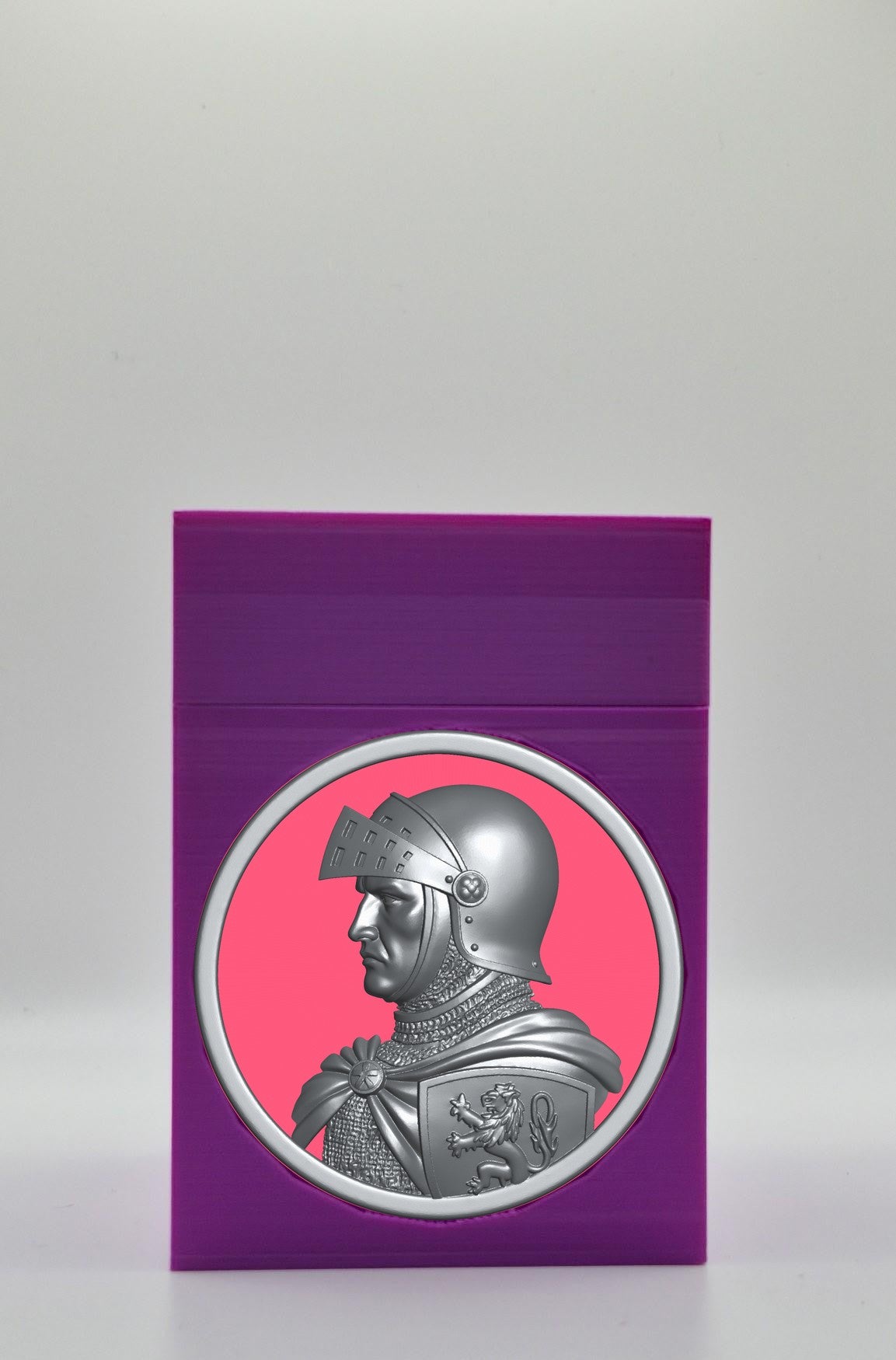Knight Card Box — Purple