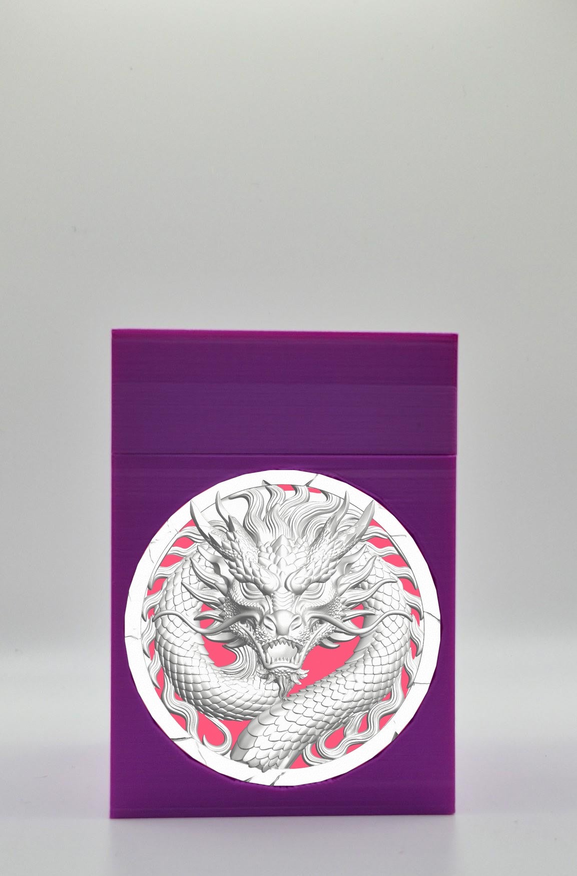 Dragon Card Box — Purple