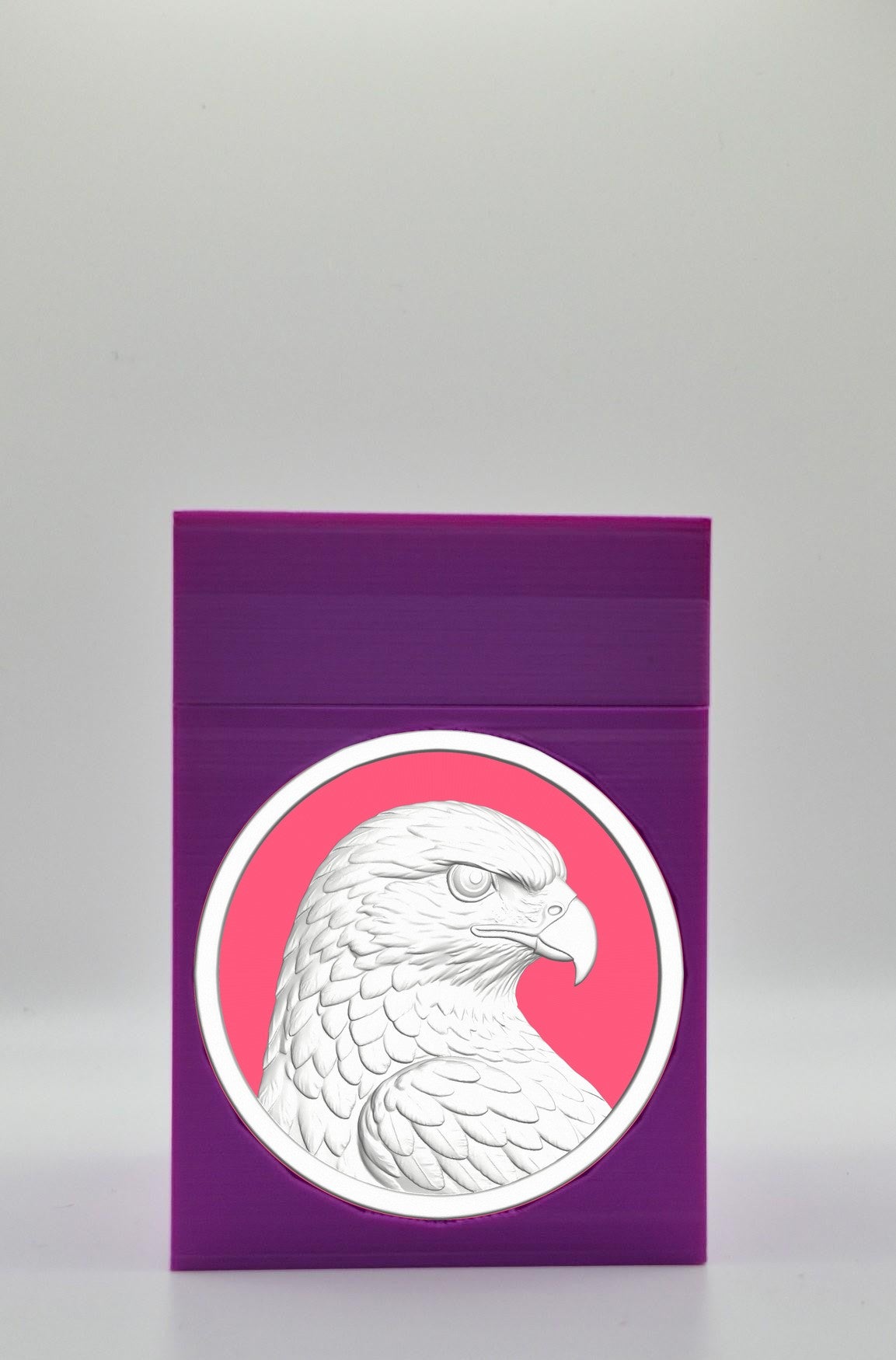 Eagle Card Box — Purple