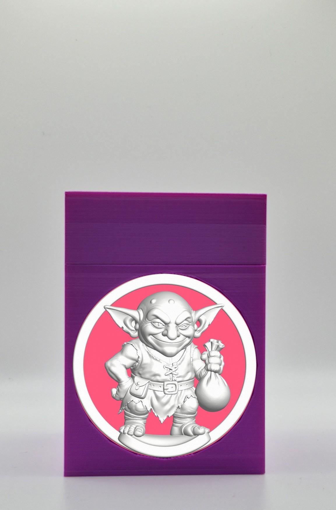 Greedy Goblin Card Box — Purple