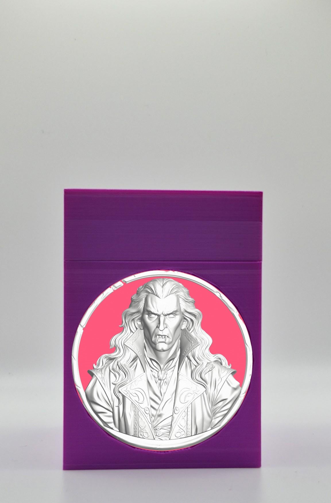 Gothic Vampire Card Box — Purple