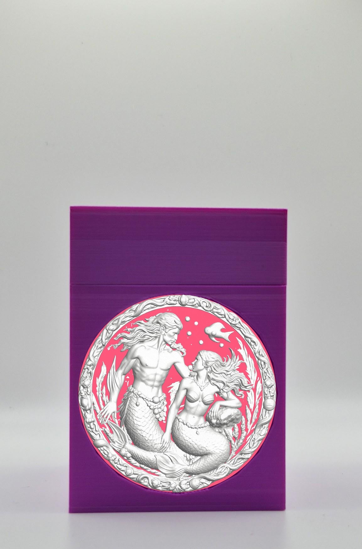 Merfolk Card Box — Purple