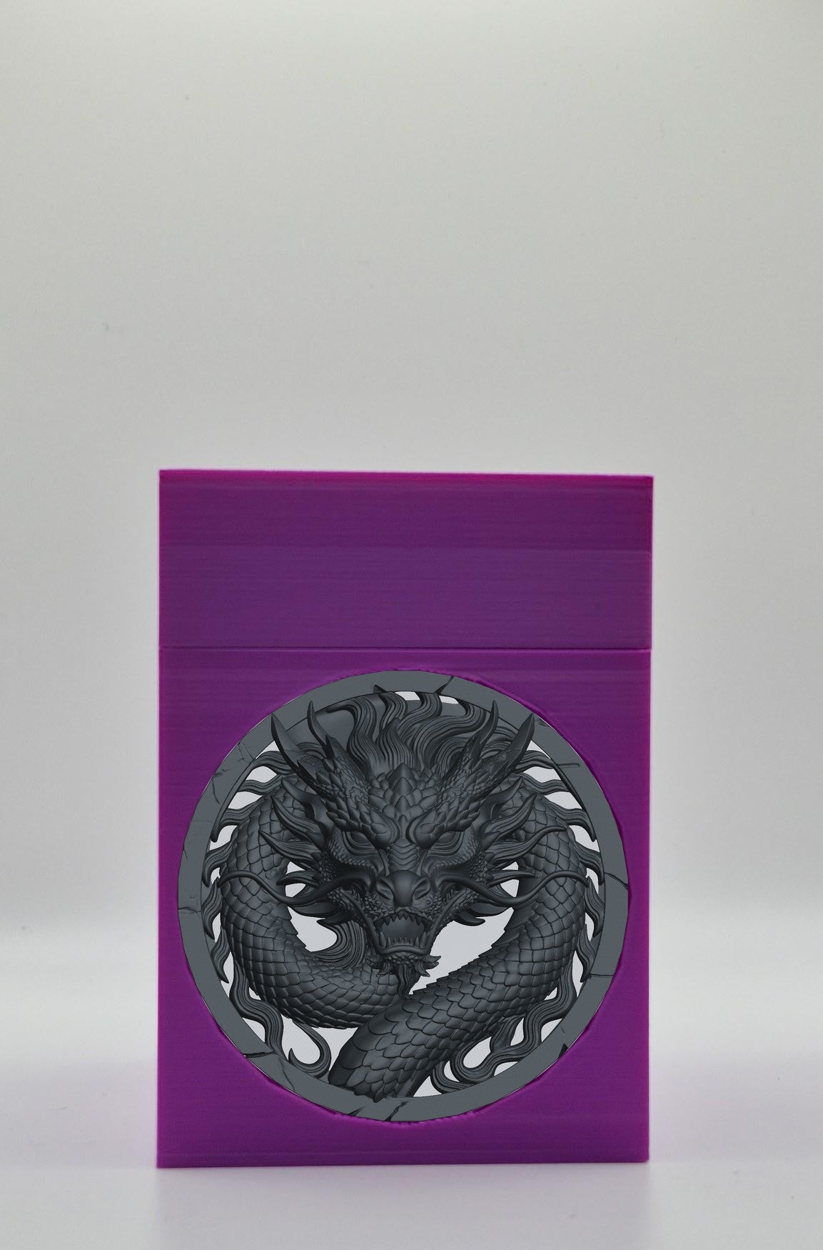 Dragon Card Box — Purple