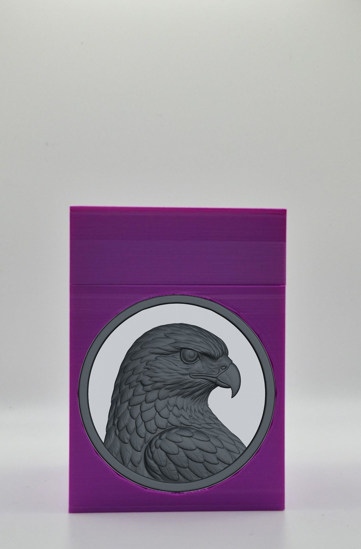 Eagle Card Box — Purple