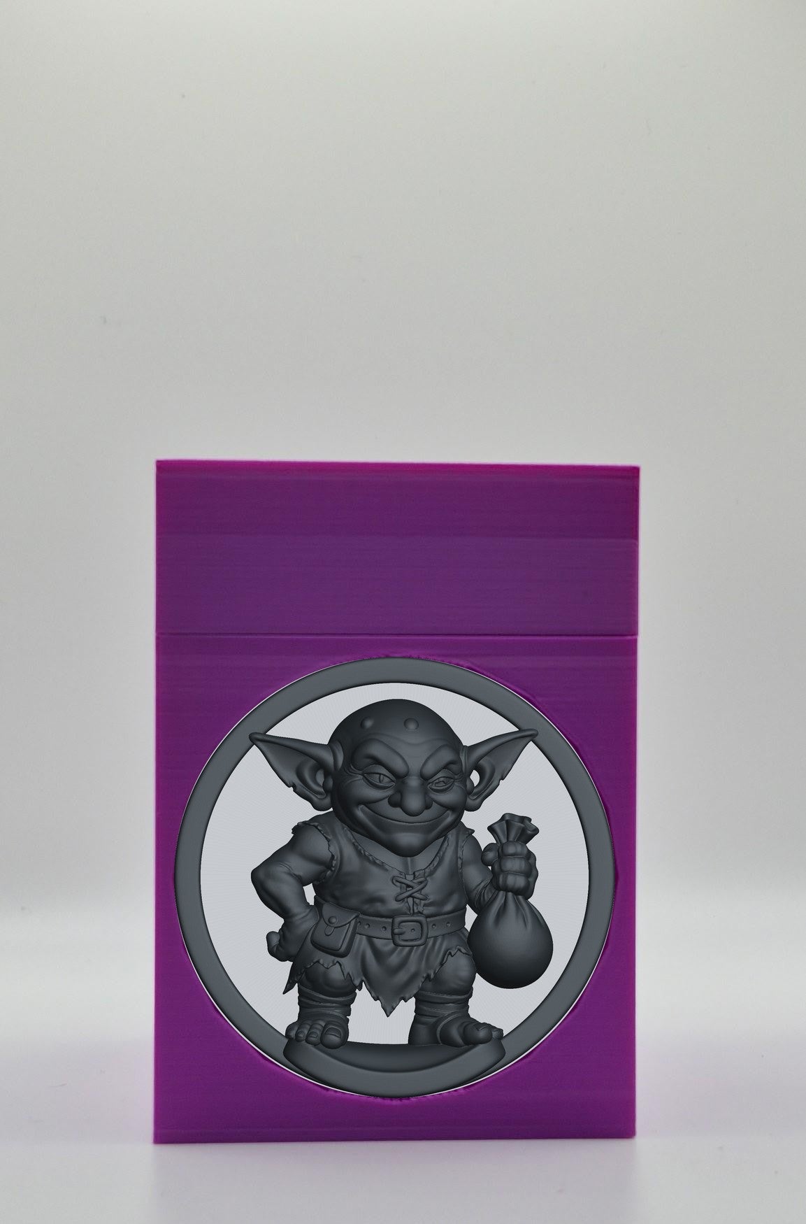 Greedy Goblin Card Box — Purple