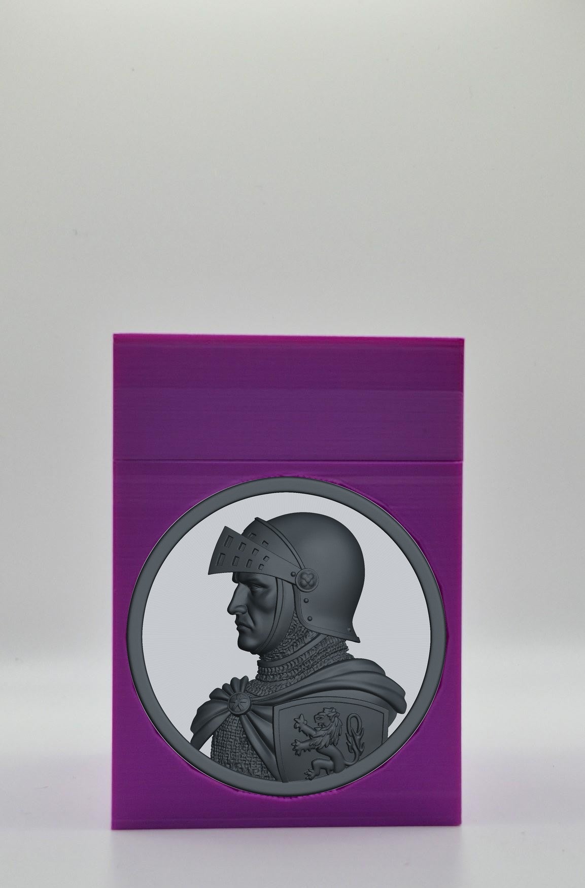 Knight Card Box — Purple