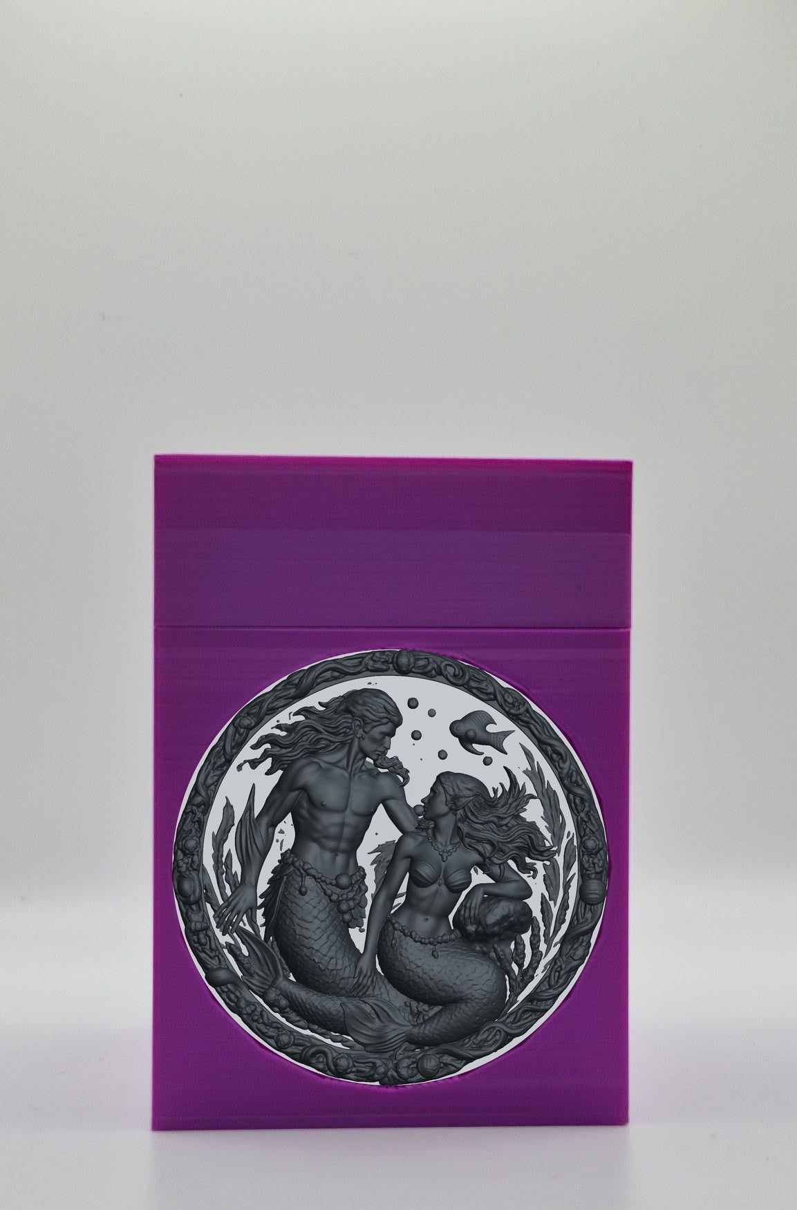 Merfolk Card Box — Purple