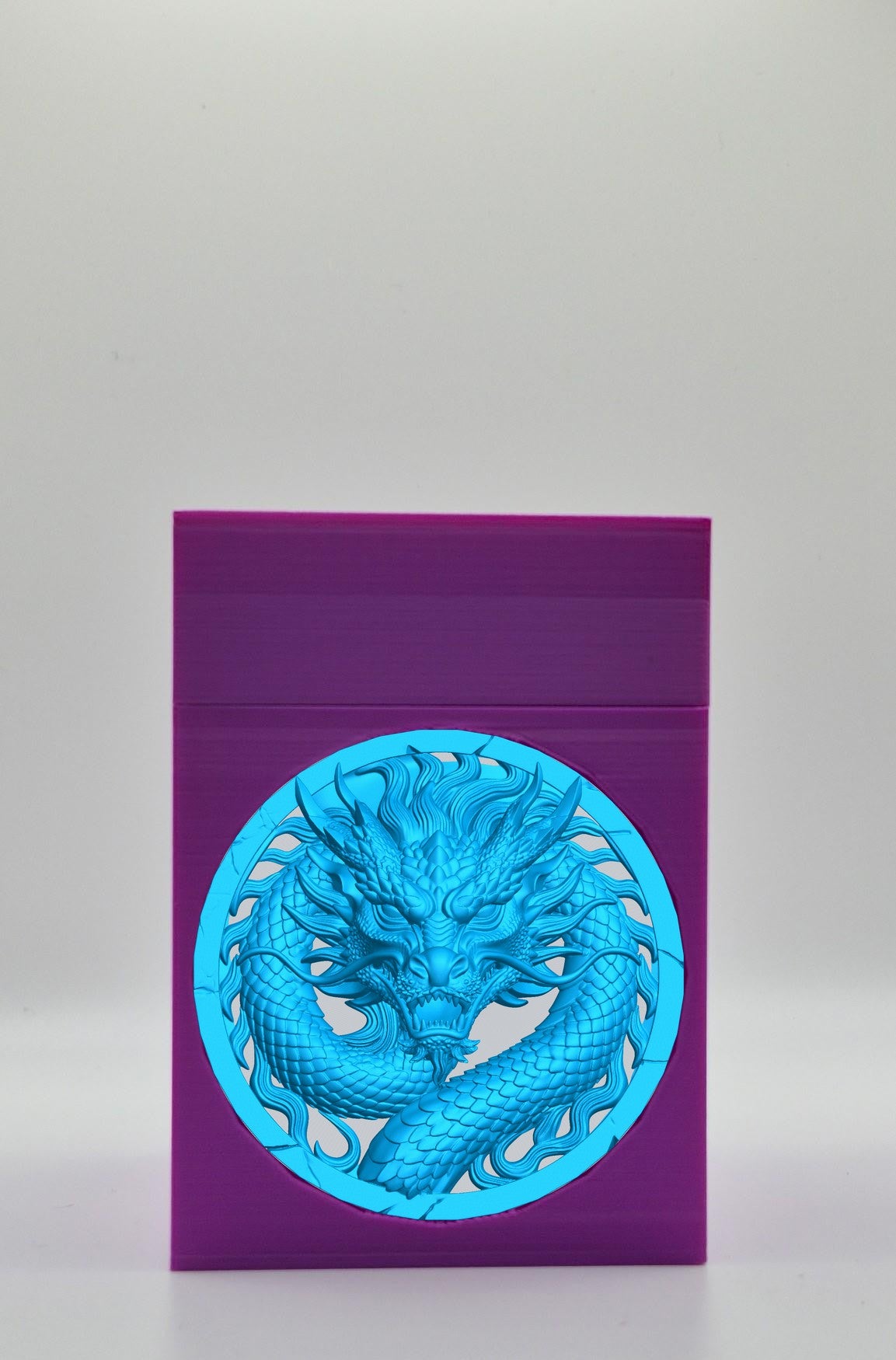 Dragon Card Box — Purple