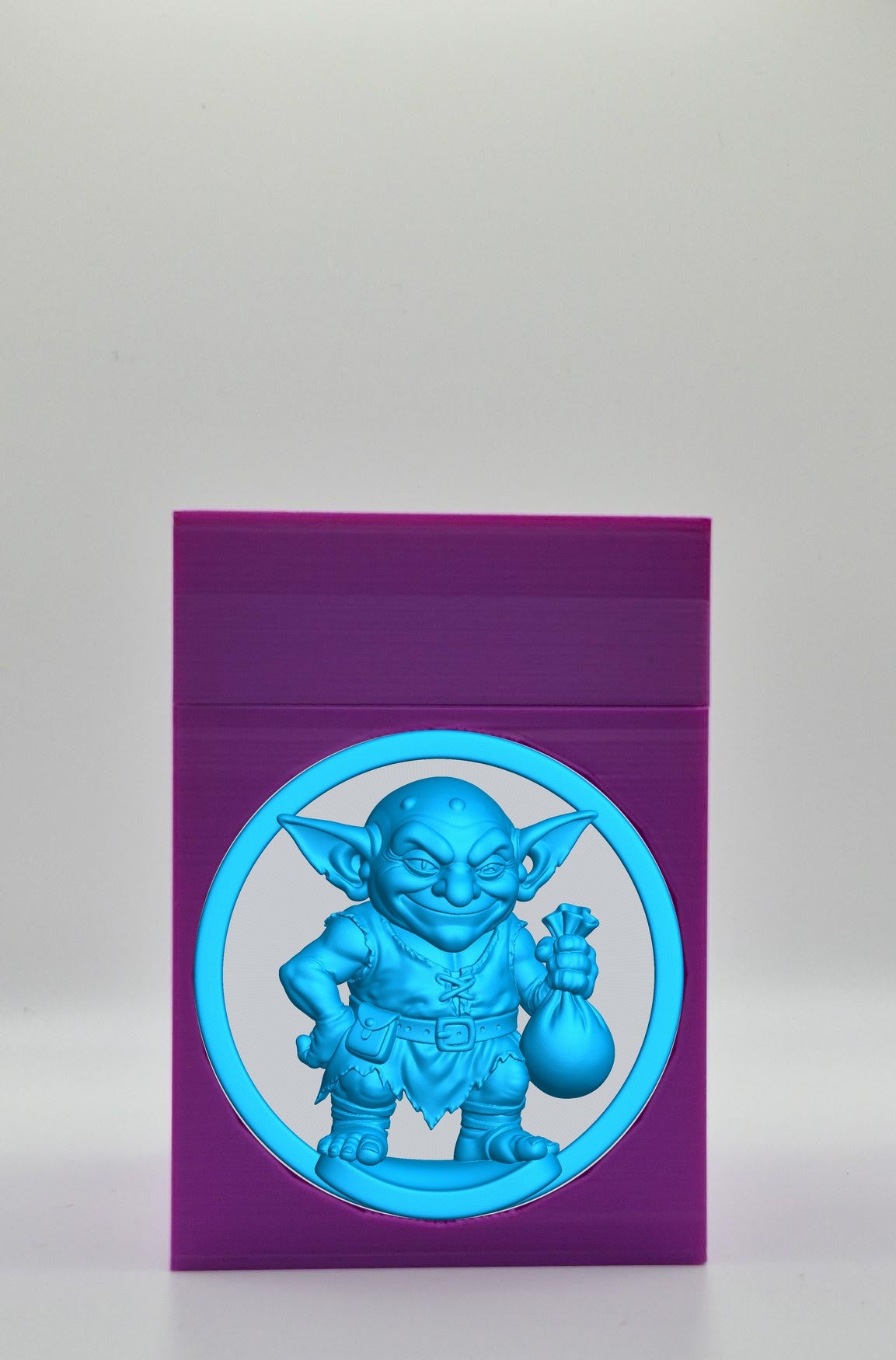 Greedy Goblin Card Box — Purple