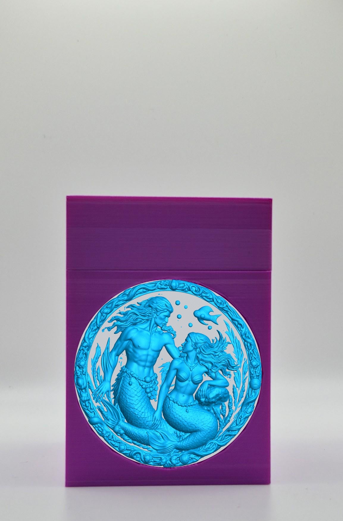 Merfolk Card Box — Purple
