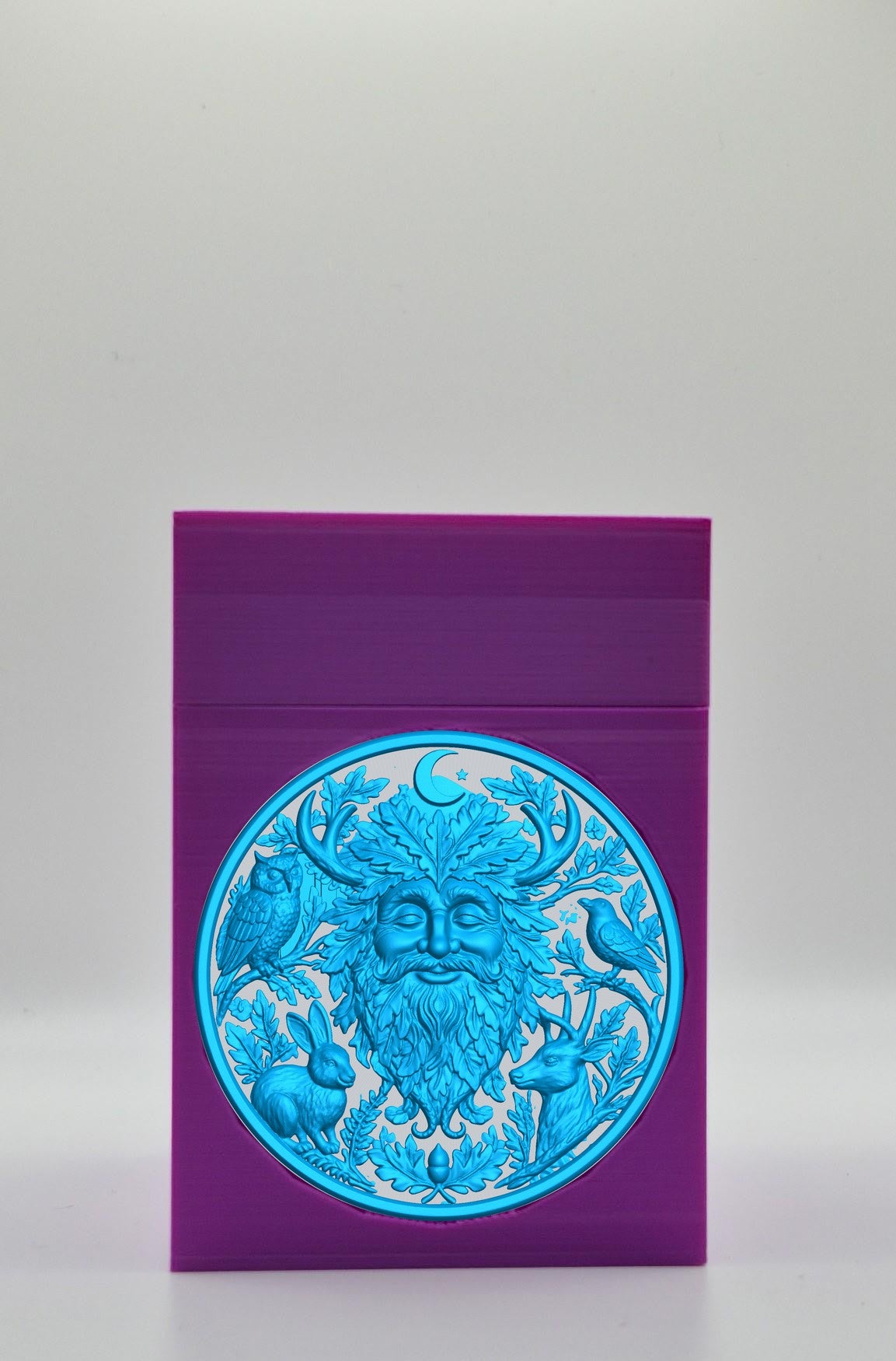 Tree Spirit Card Box — Purple