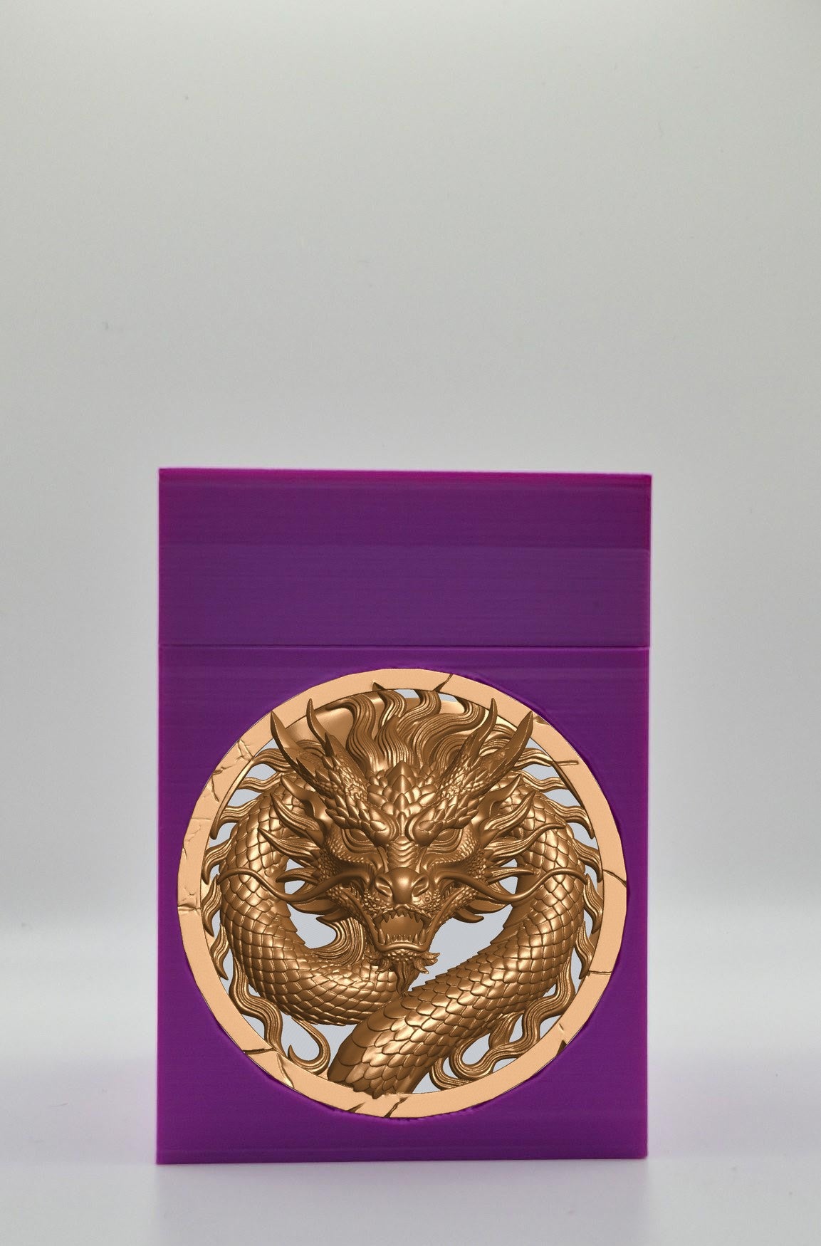 Dragon Card Box — Purple