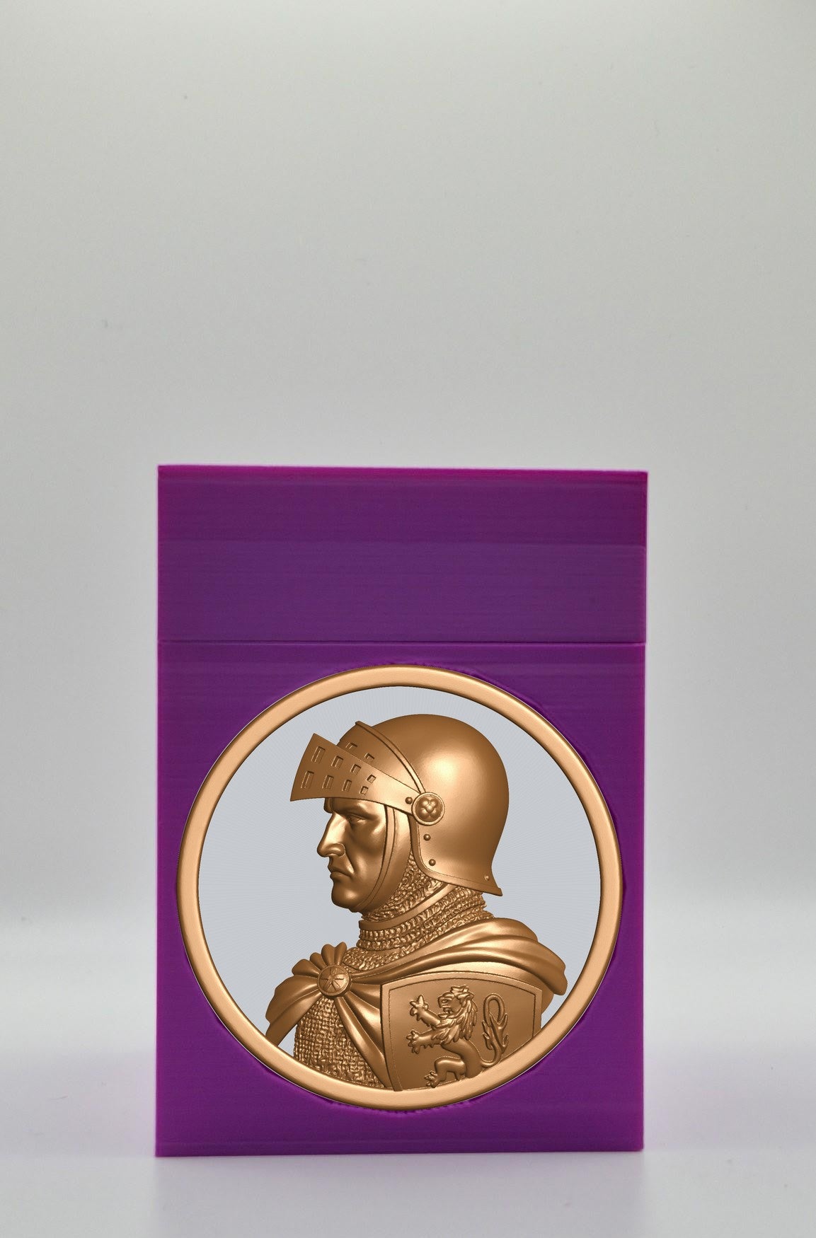 Knight Card Box — Purple