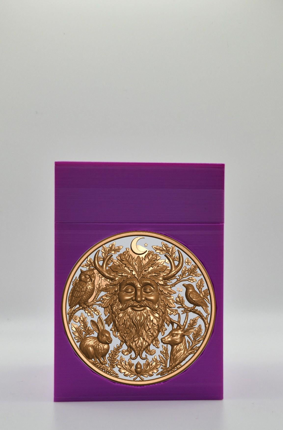 Tree Spirit Card Box — Purple
