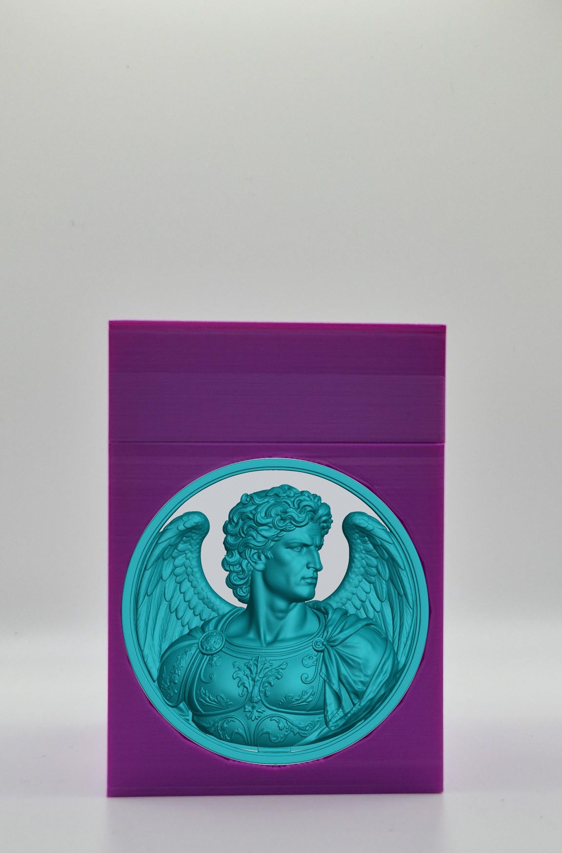 Angel Card Box — Purple