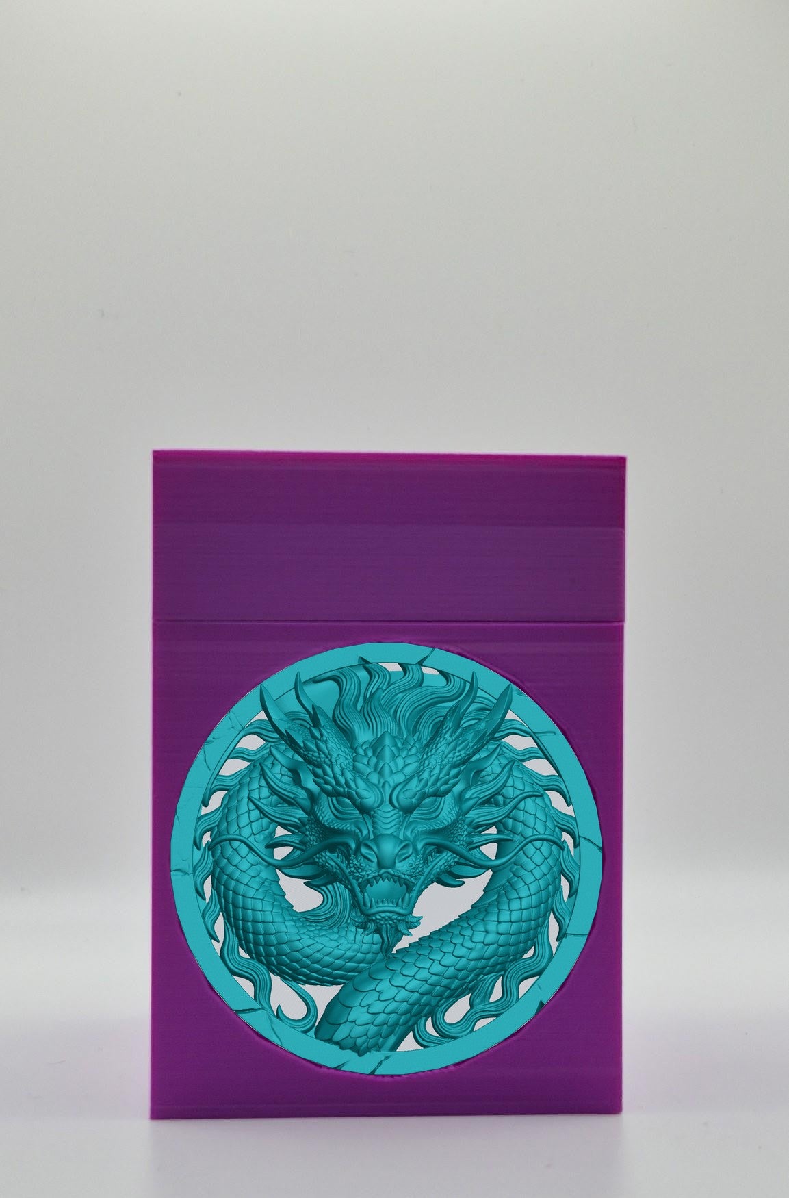 Dragon Card Box — Purple