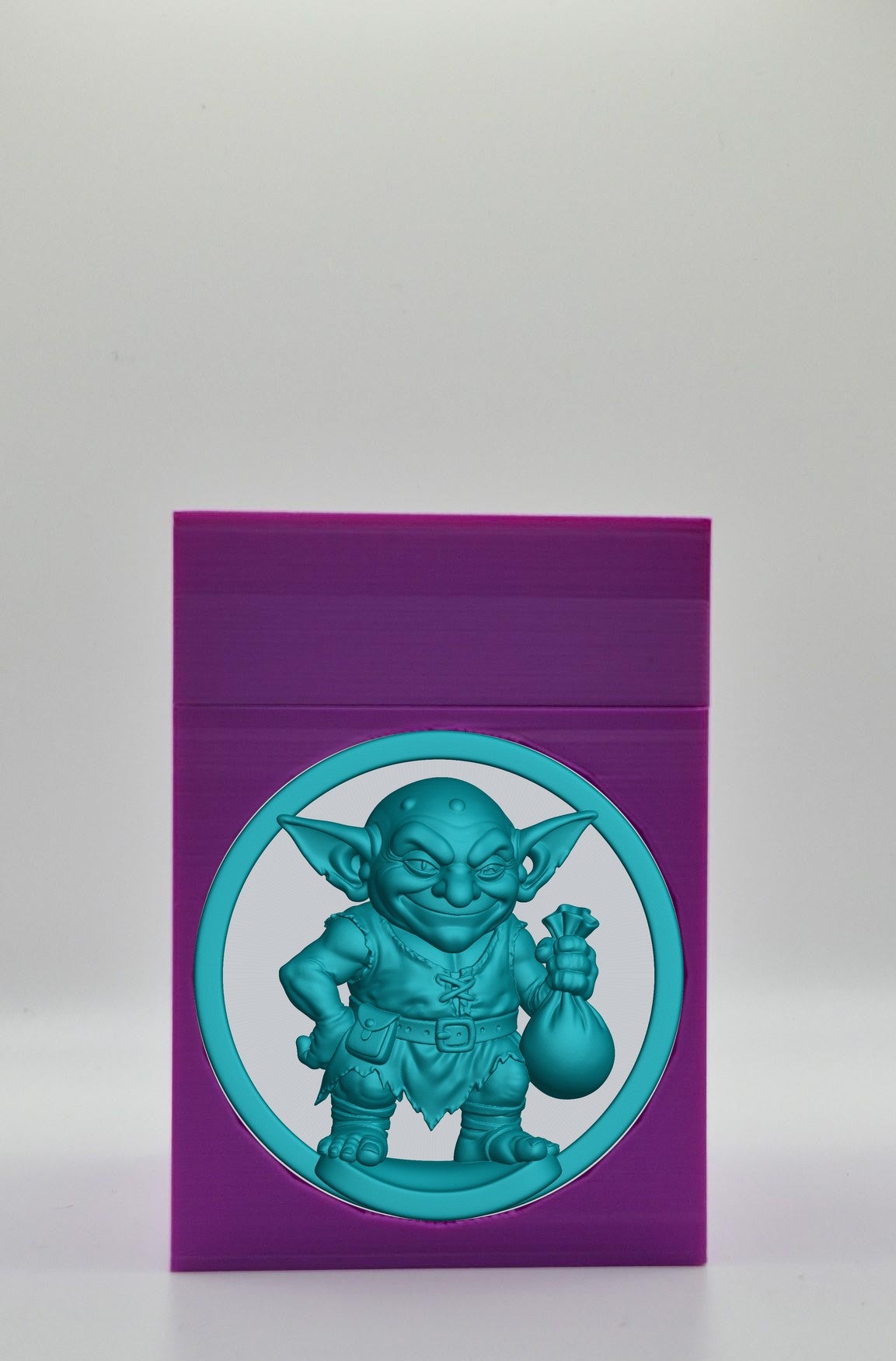 Greedy Goblin Card Box — Purple