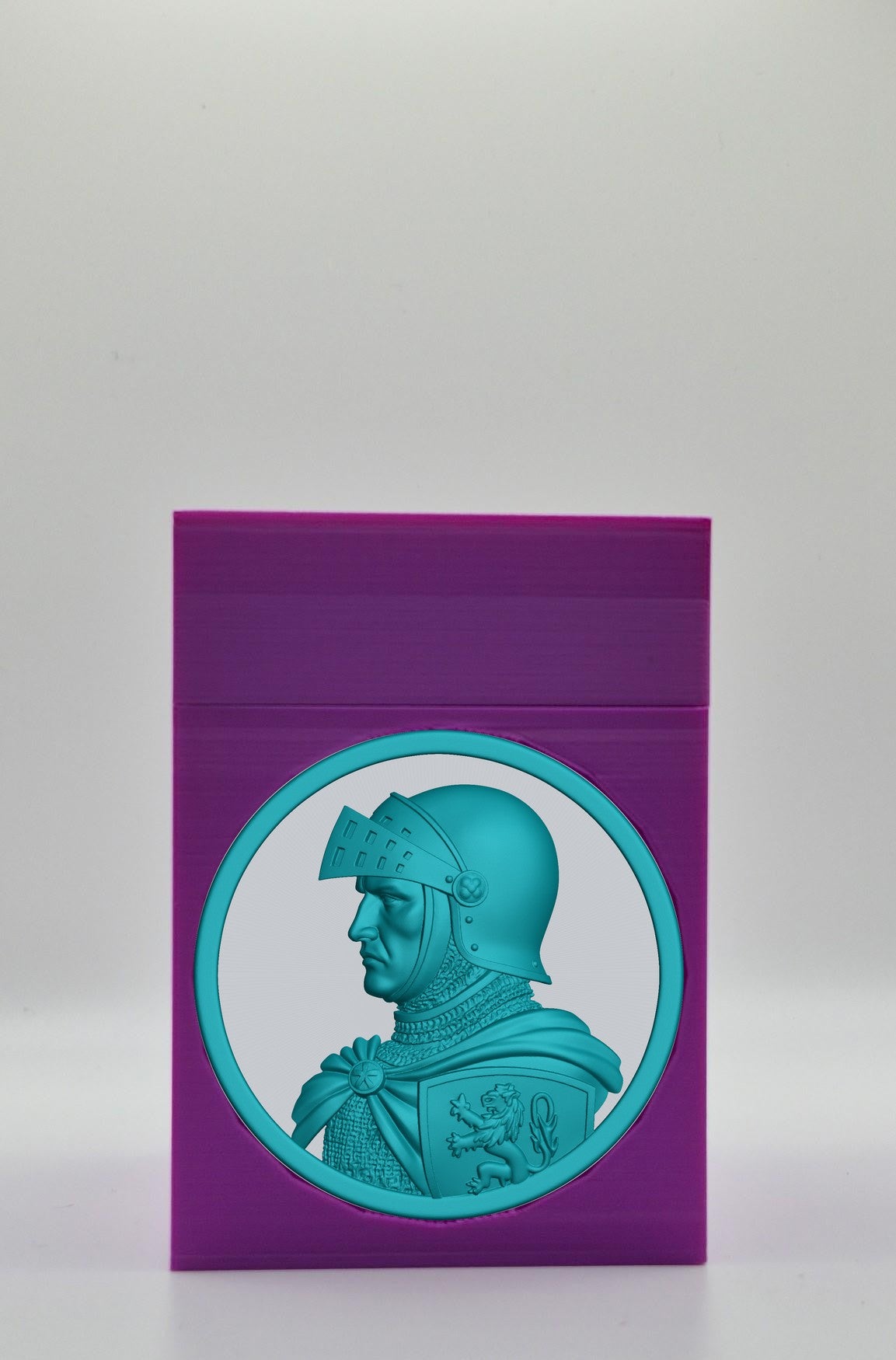 Knight Card Box — Purple